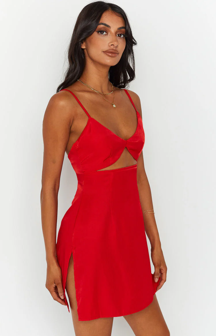 Escapade Red Mini Dress