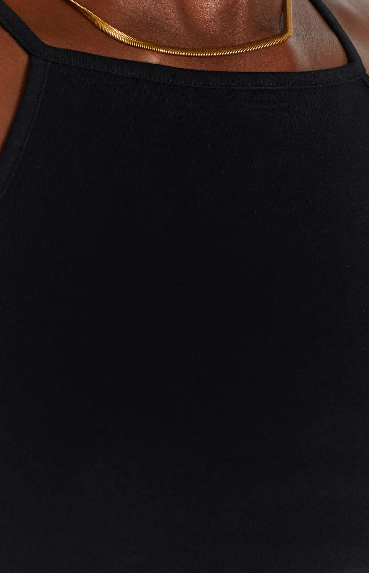 Wonderland Crop Top Black