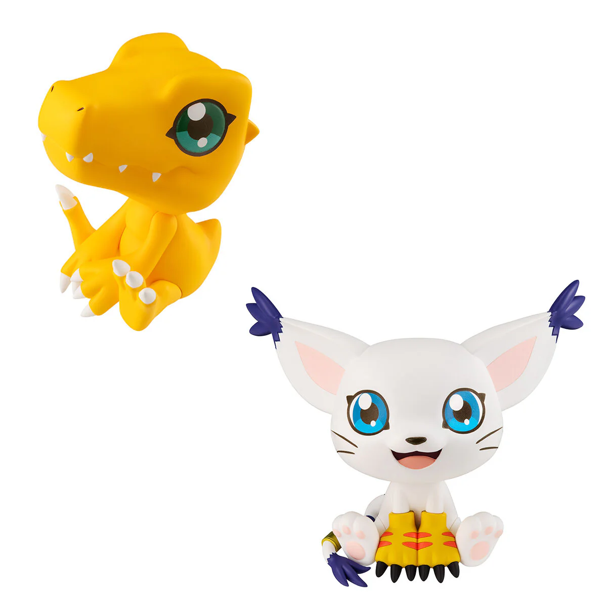Agumon & Tailmon Digimon Adventure Lookup Figure Set