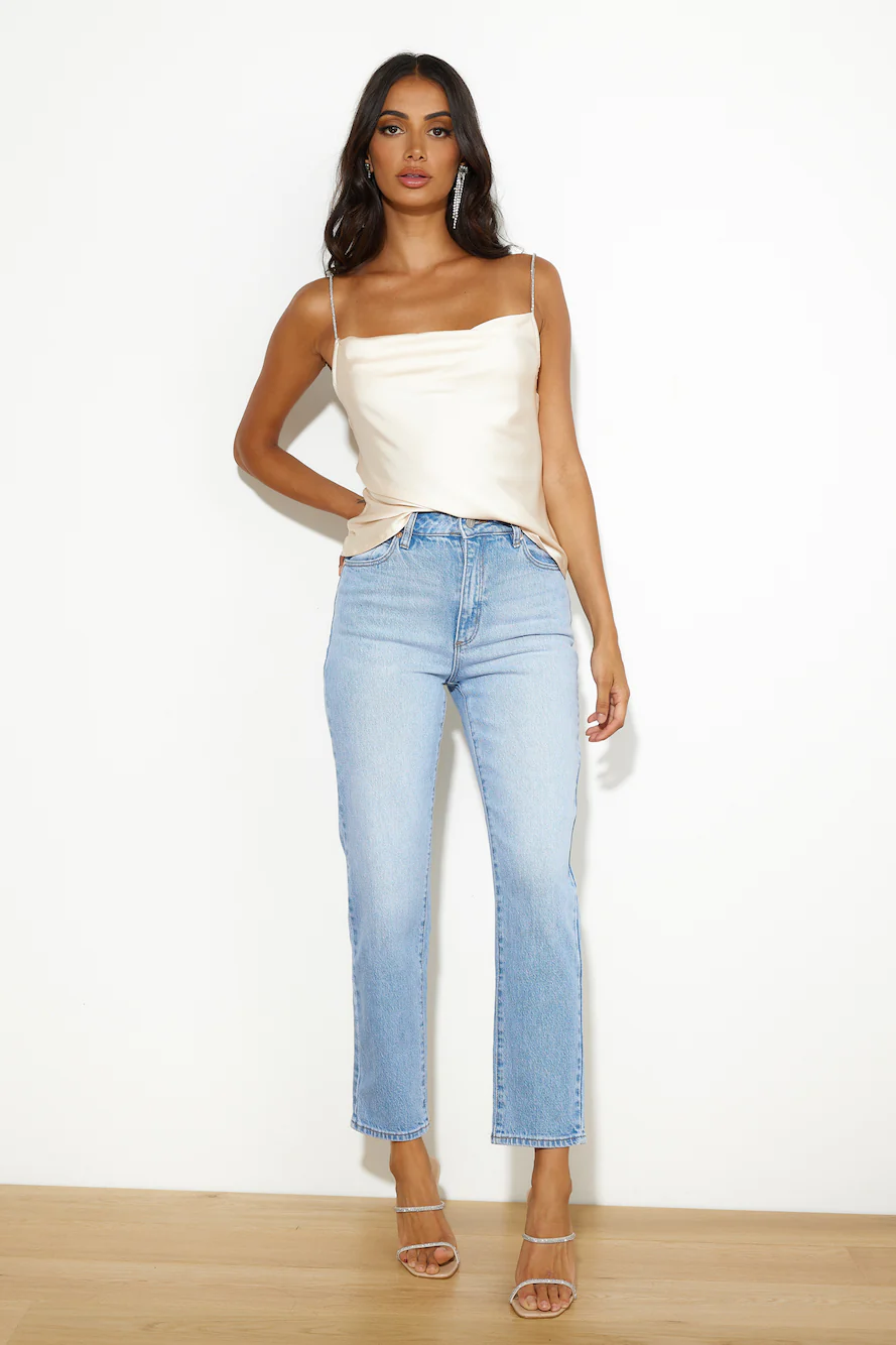 ABRAND A 94 High Slim Harper Jeans Light Vintage Indigo