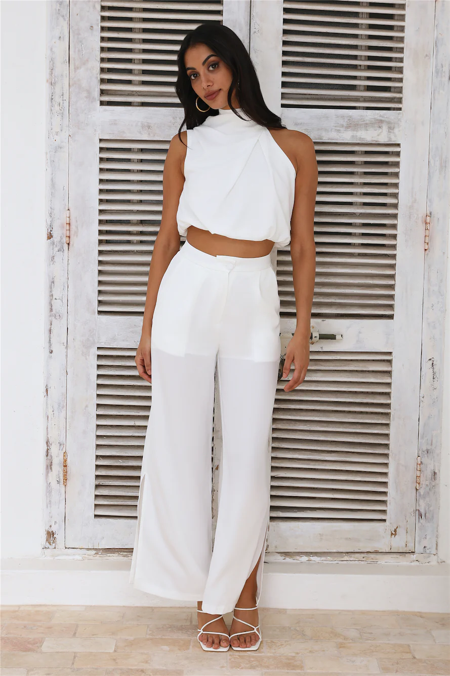 Style At Midnight Pants White