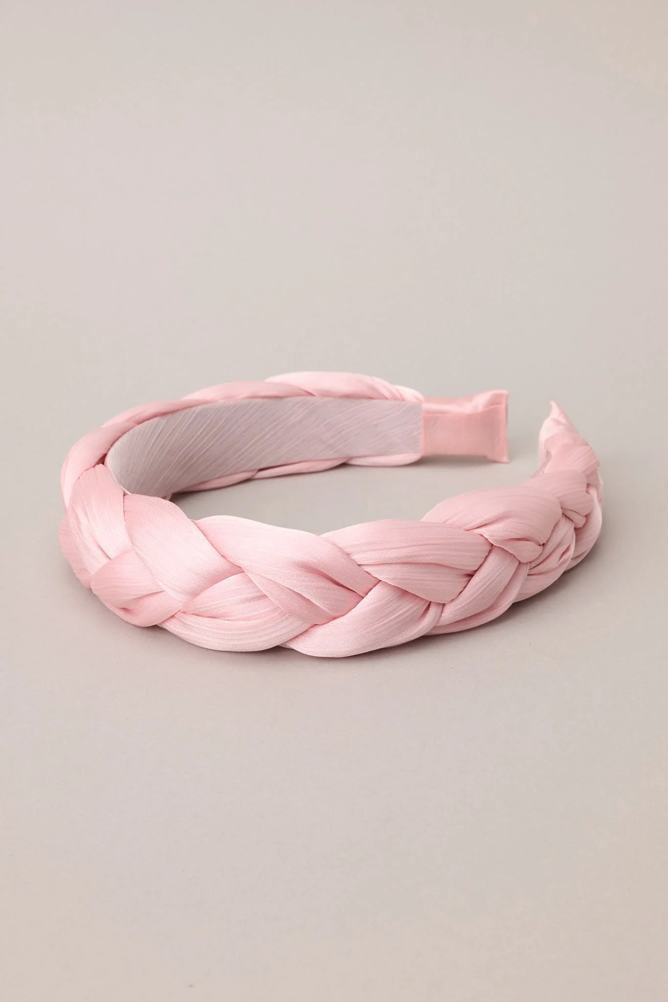 Moments of Me Light Pink Braided Headband