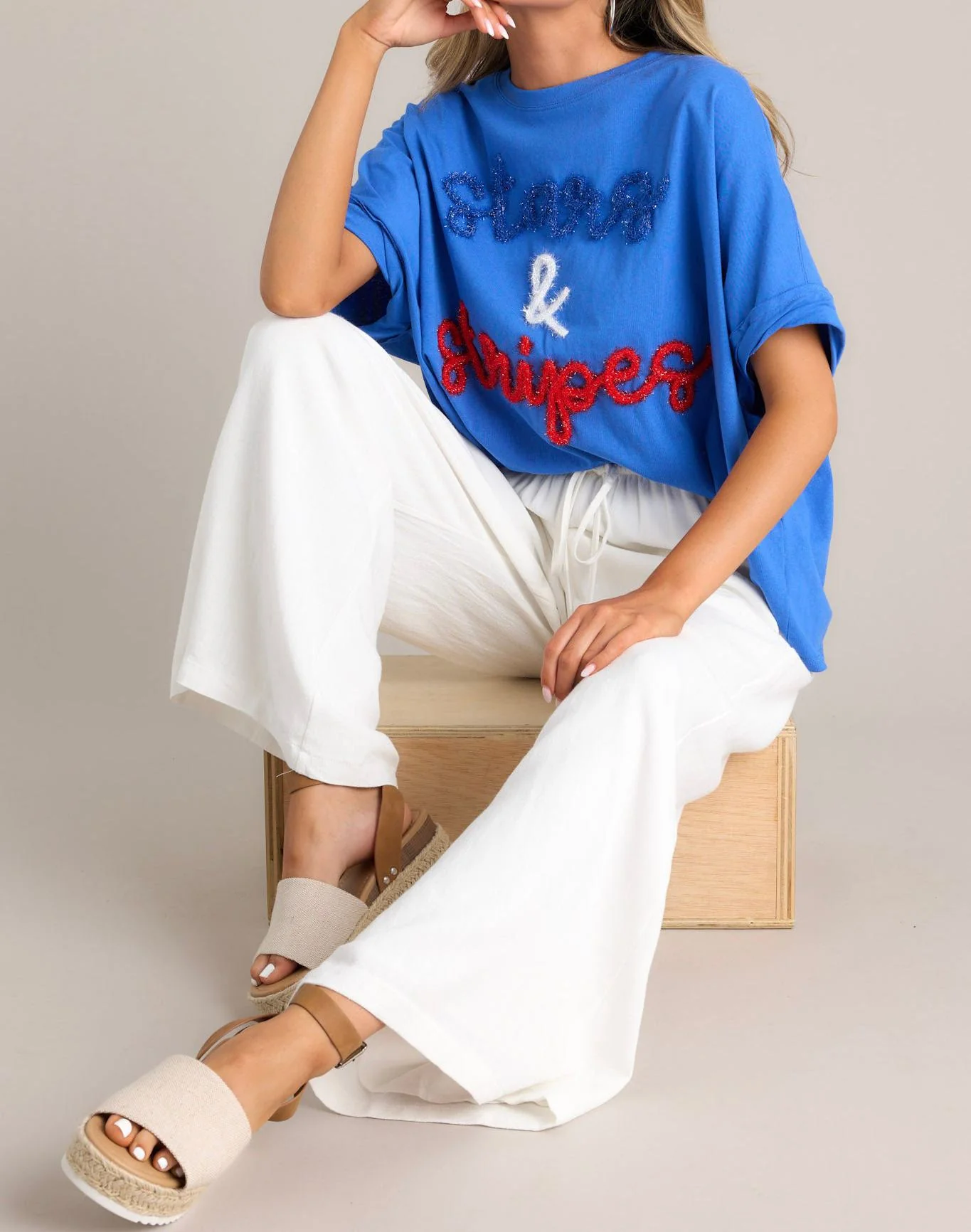 Effortless Elegance White Linen Blend Pants