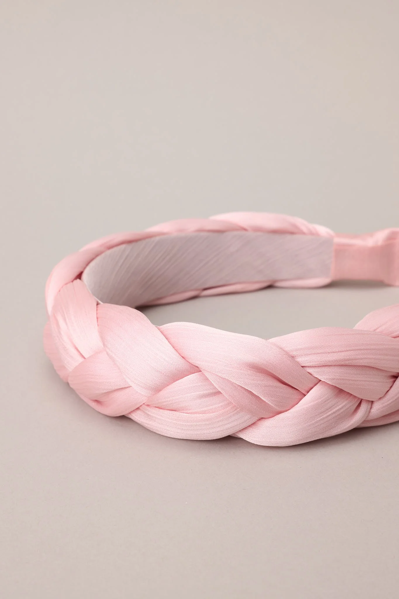 Moments of Me Light Pink Braided Headband
