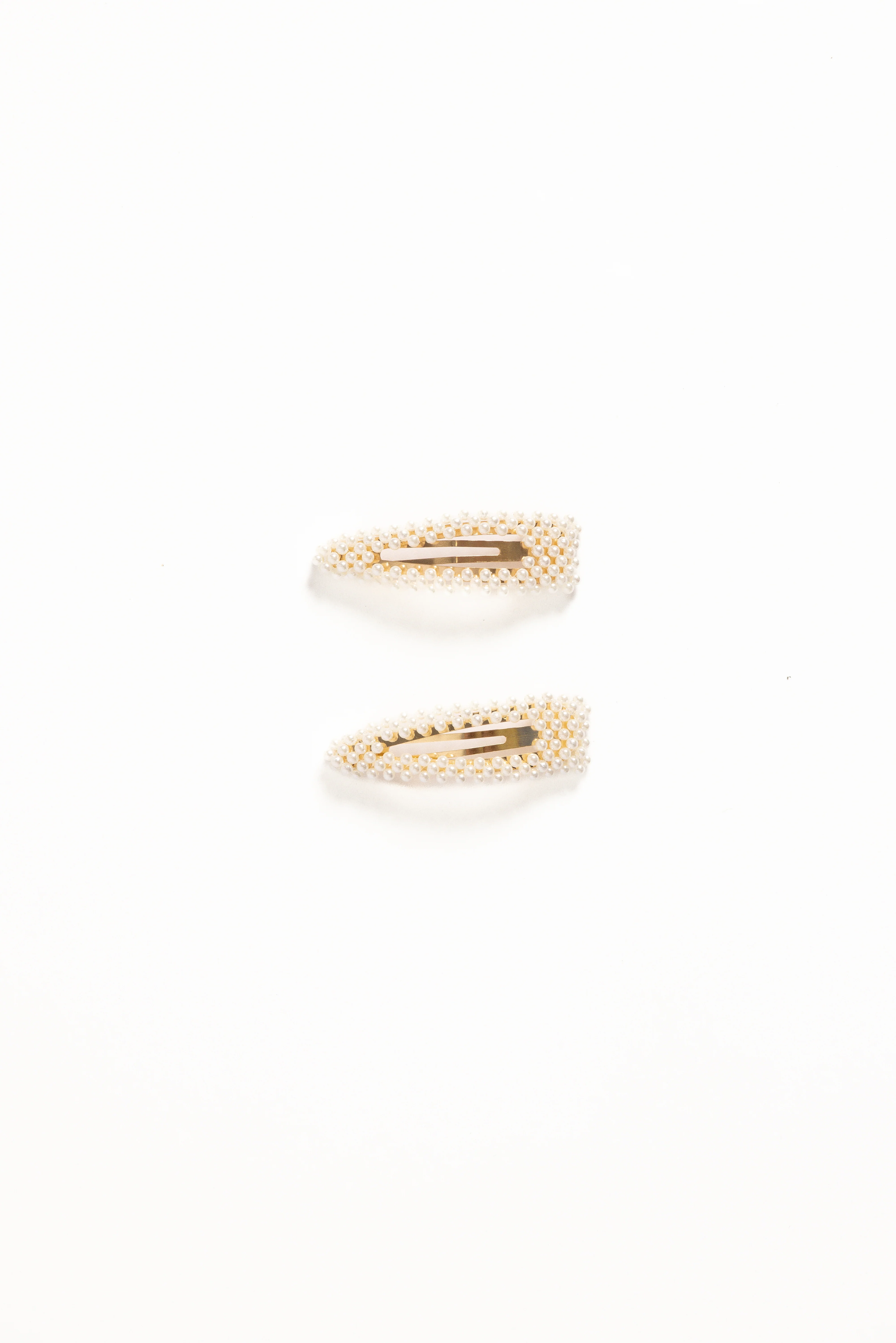 Carmen Hair Clip Set - Pearl