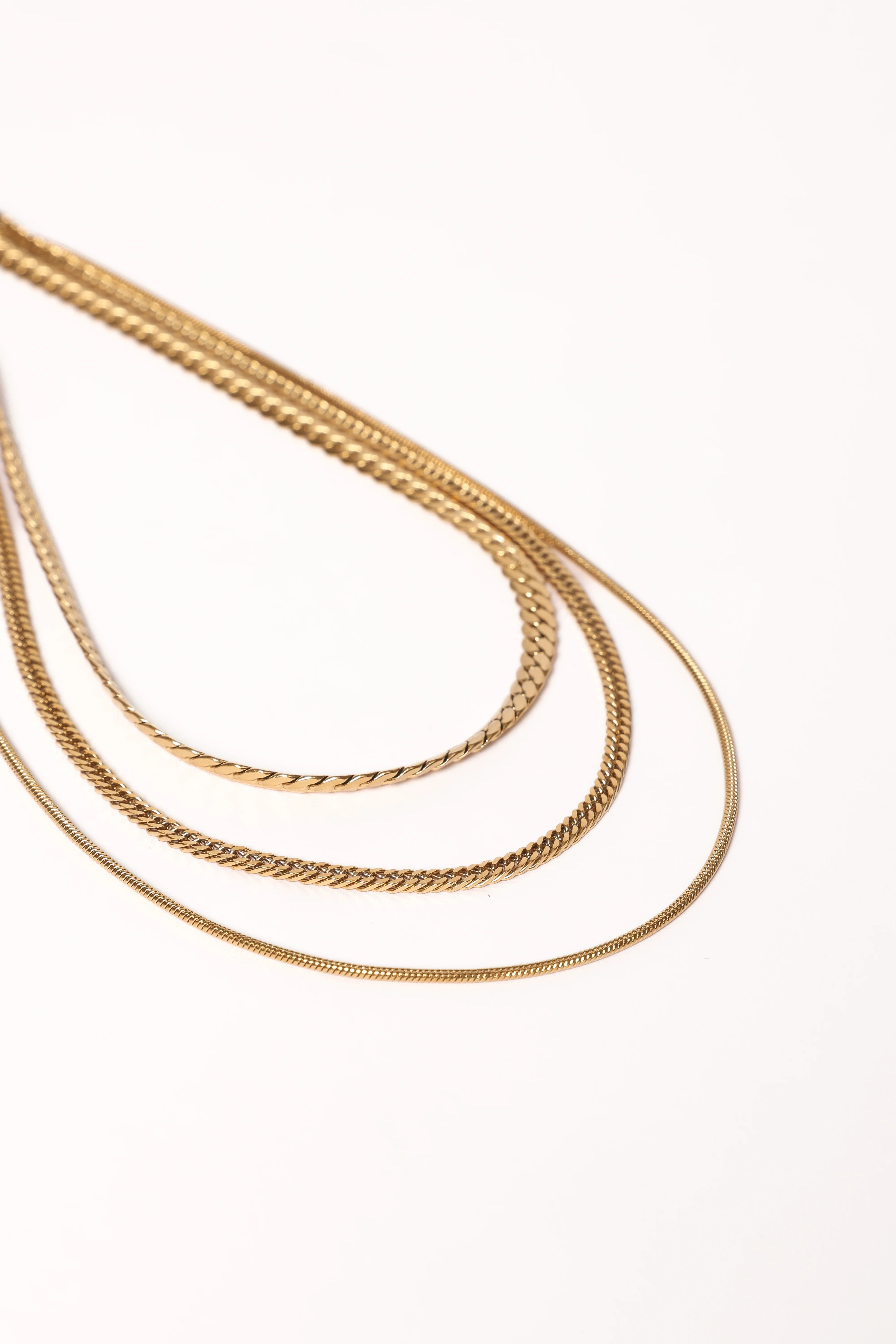 Logan Necklace - Gold