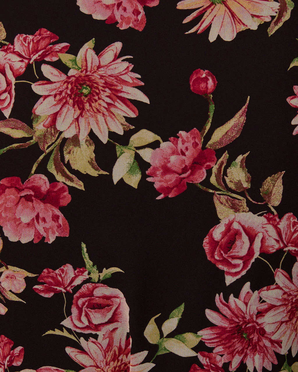 Petal Whisper Wrap Floral Midi Dress