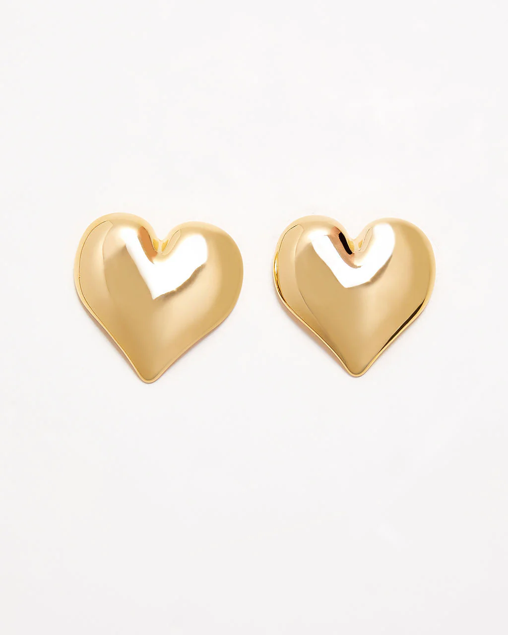 Soulmate Large Bubble Heart Earrings