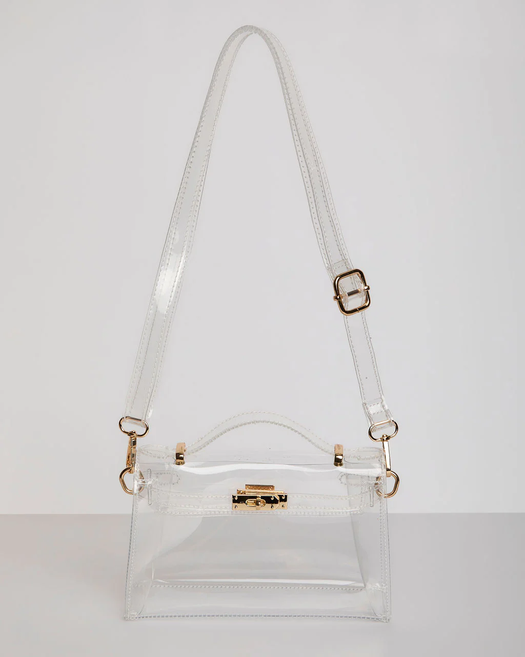 Right To You Clear Top Handle Bag