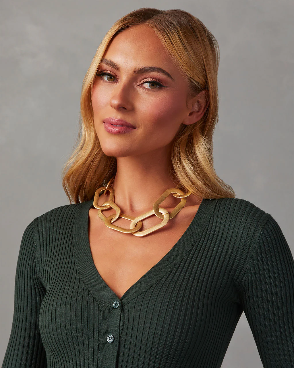 Sophina Oversized Chain Link Necklace