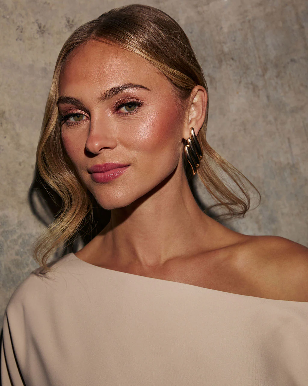 Sweet Serene Textured Stud Earrings