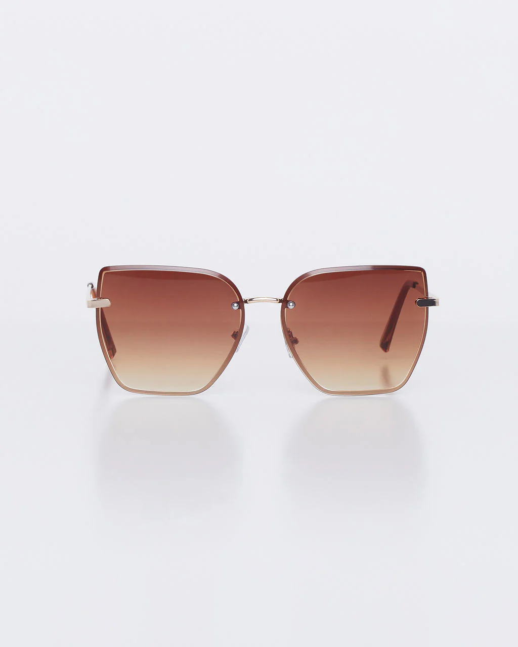 Hollywood Frameless Square Sunglasses