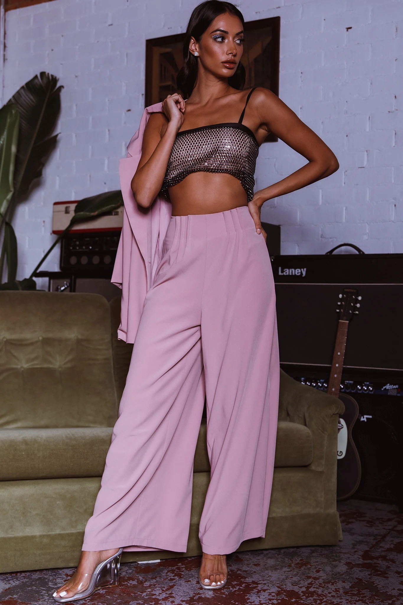 Vous Etes Belle Blazer Blush