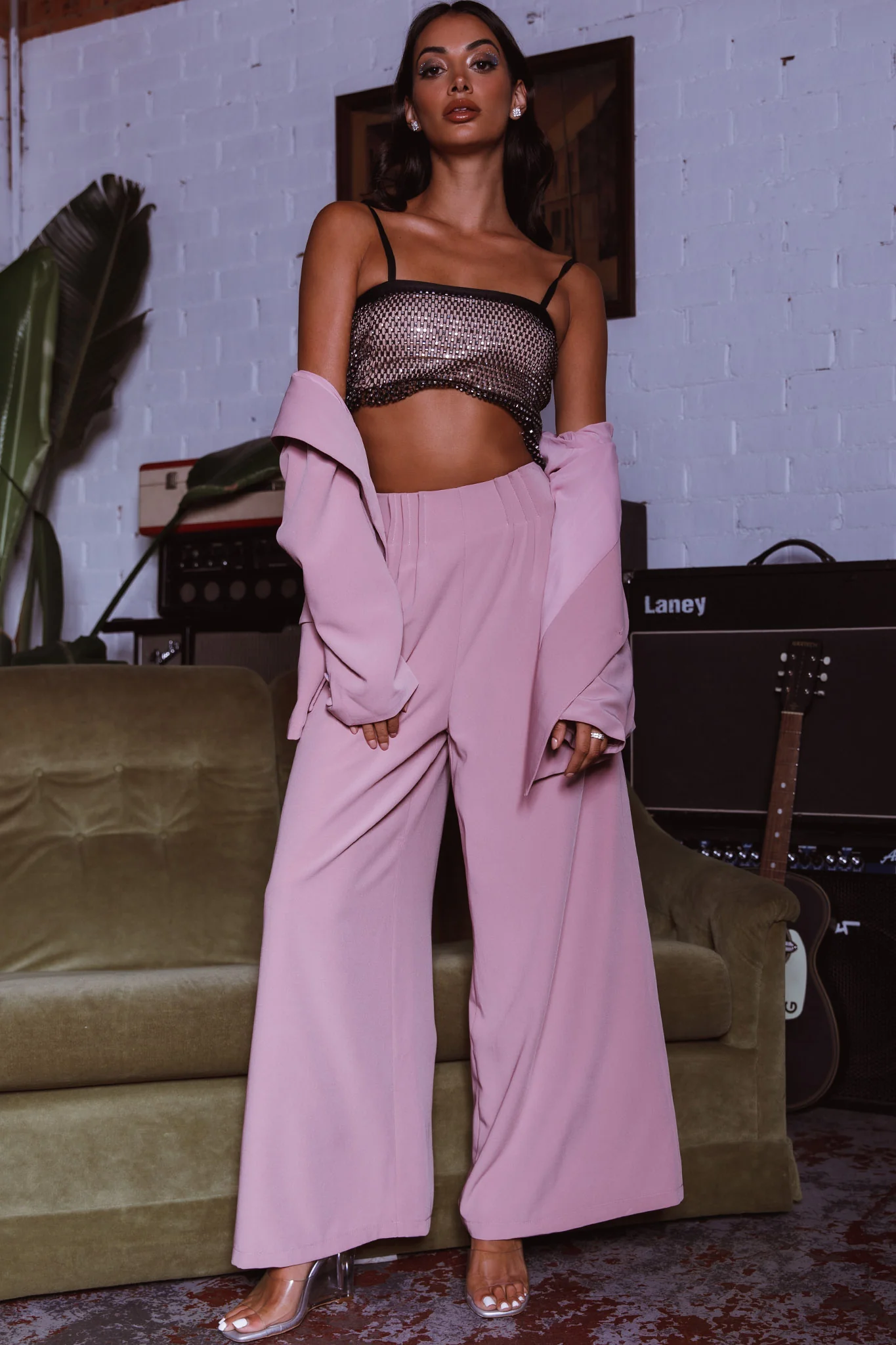 Vous Etes Belle Blazer Blush