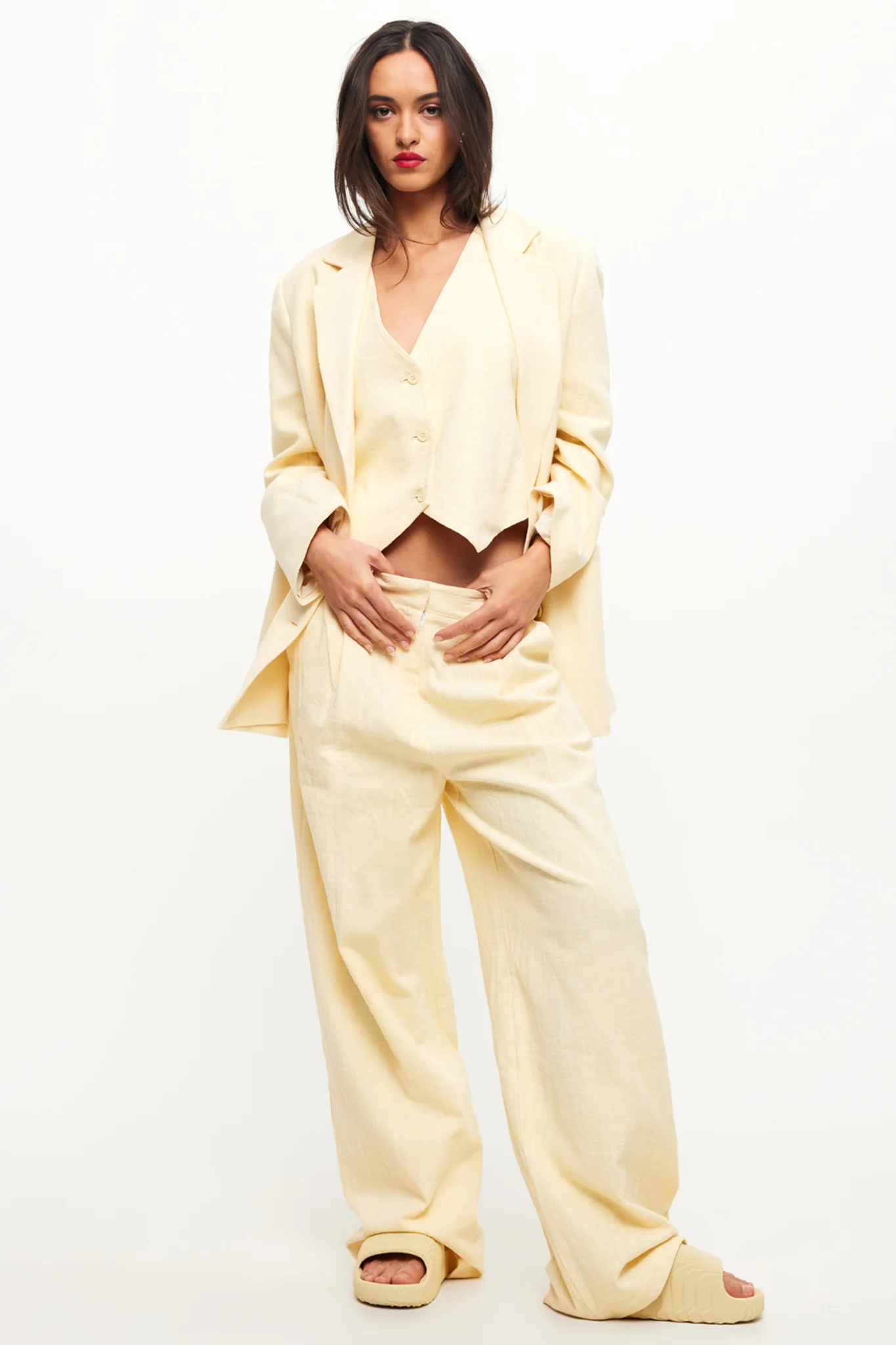 LIONESS Blazer Butter