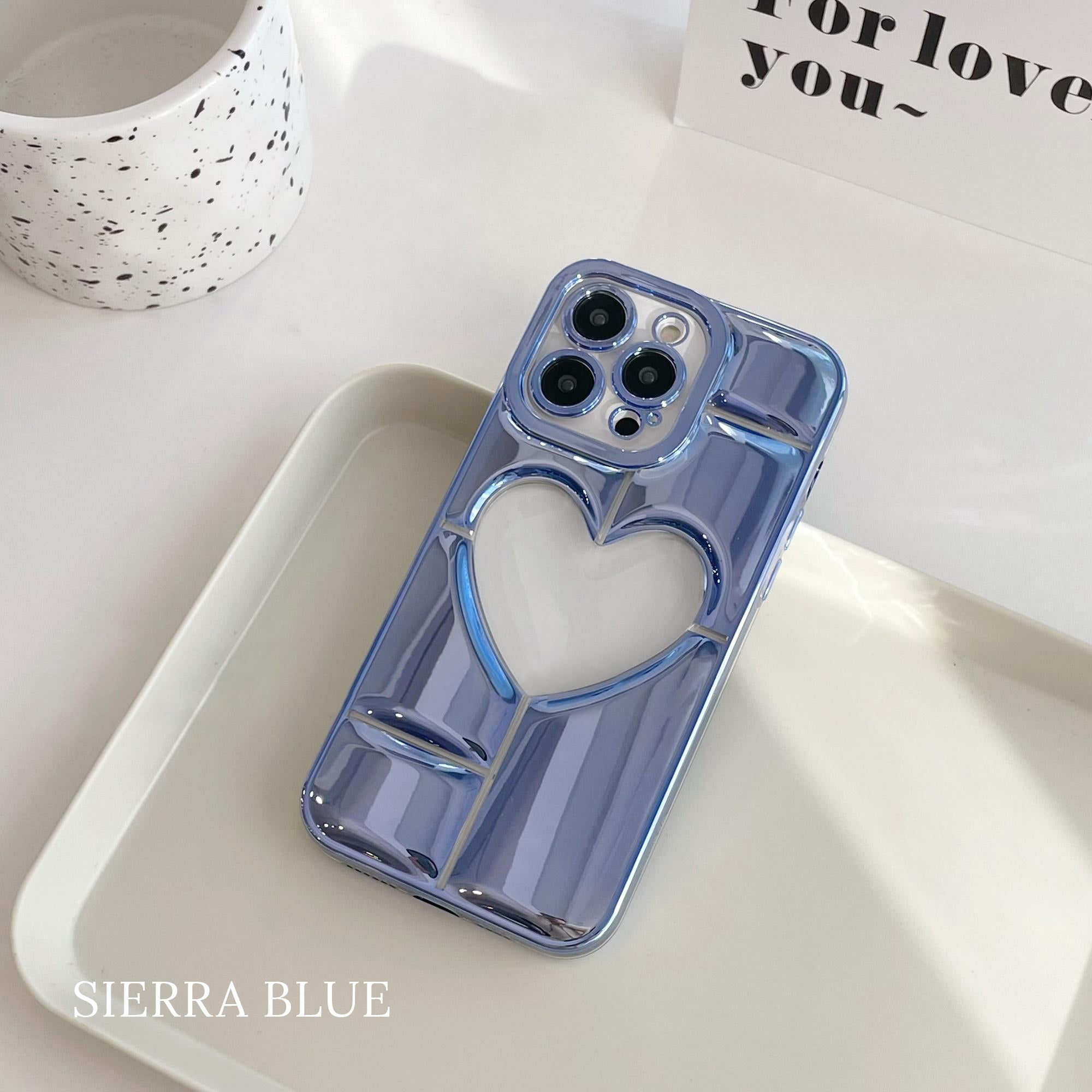 Big Love Cutout Logo Shockproof iPhone Case
