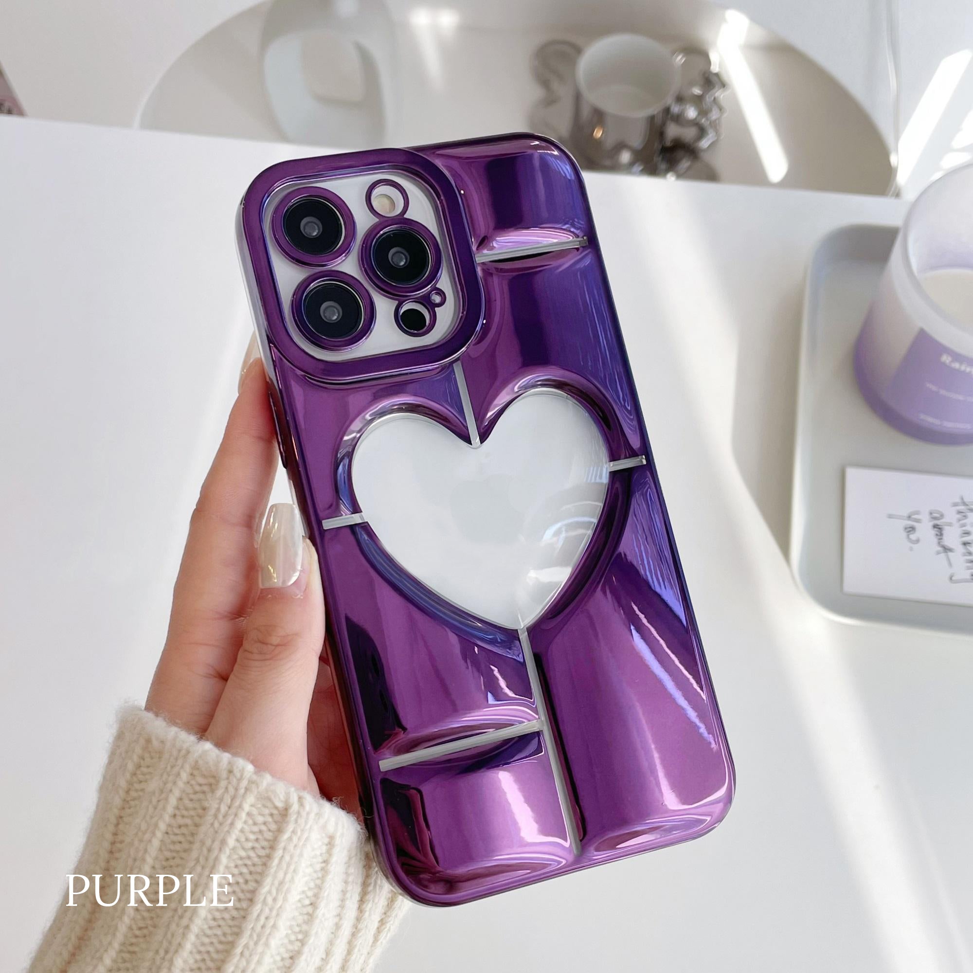 Big Love Cutout Logo Shockproof iPhone Case