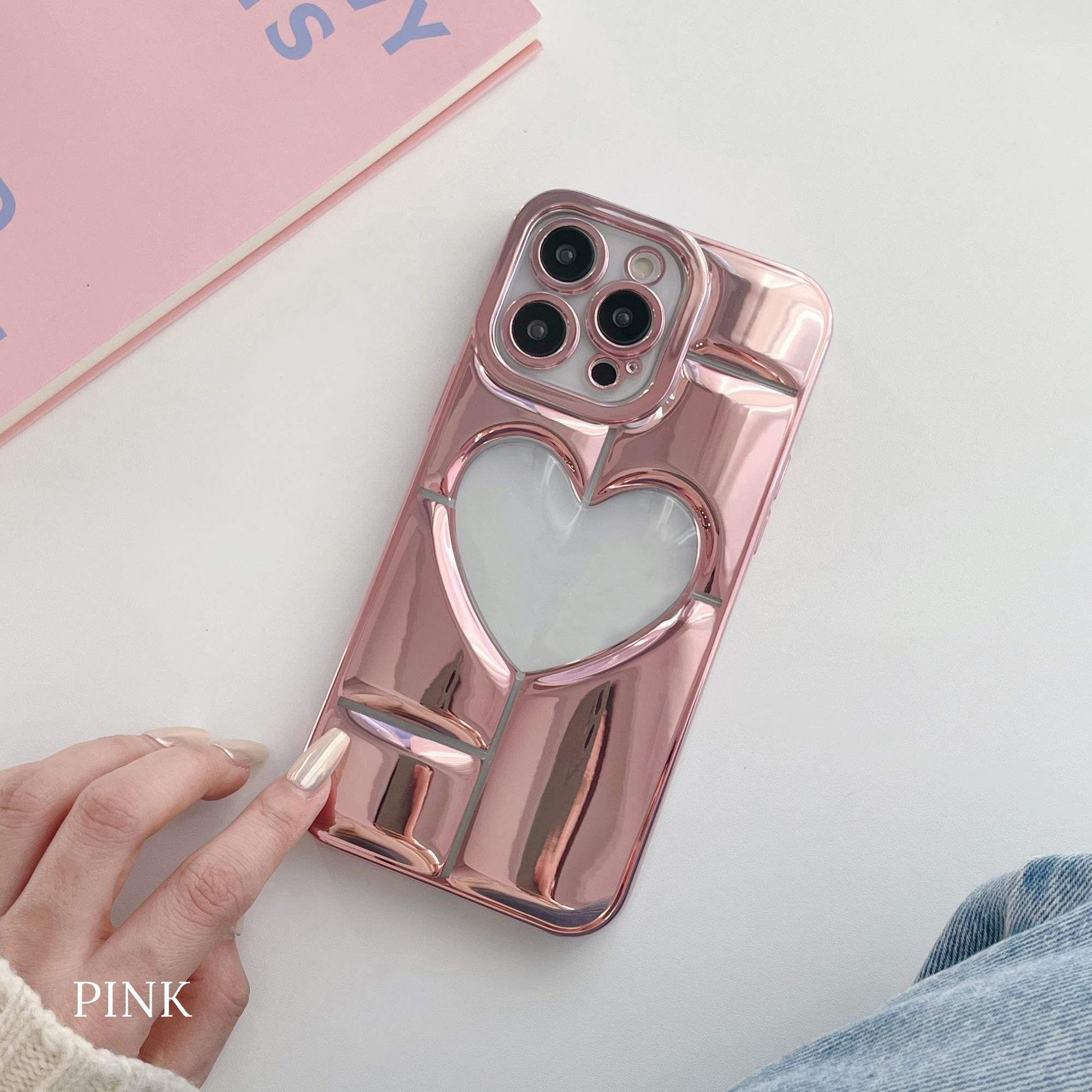 Big Love Cutout Logo Shockproof iPhone Case