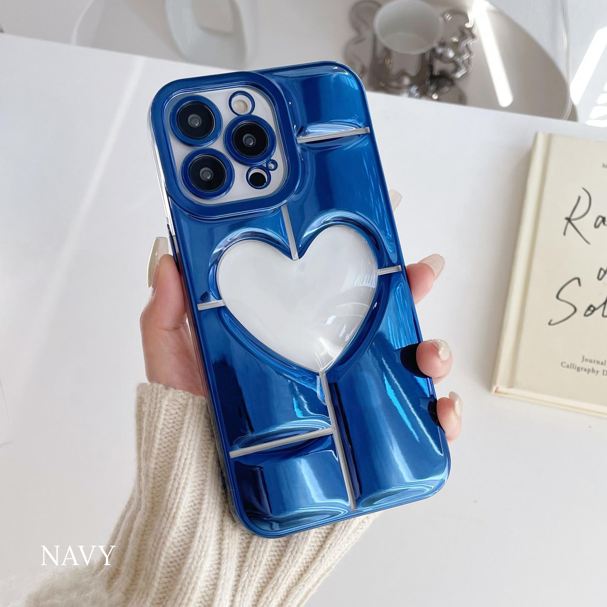 Big Love Cutout Logo Shockproof iPhone Case
