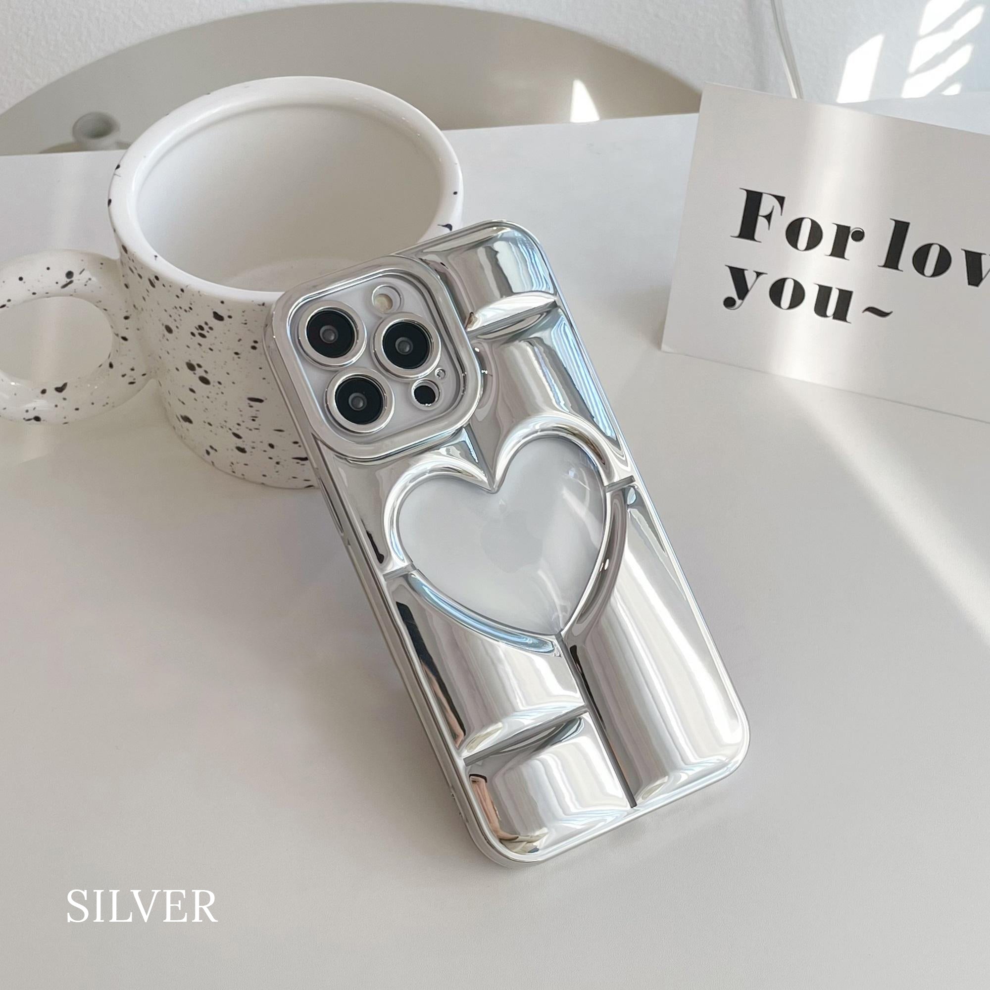 Big Love Cutout Logo Shockproof iPhone Case