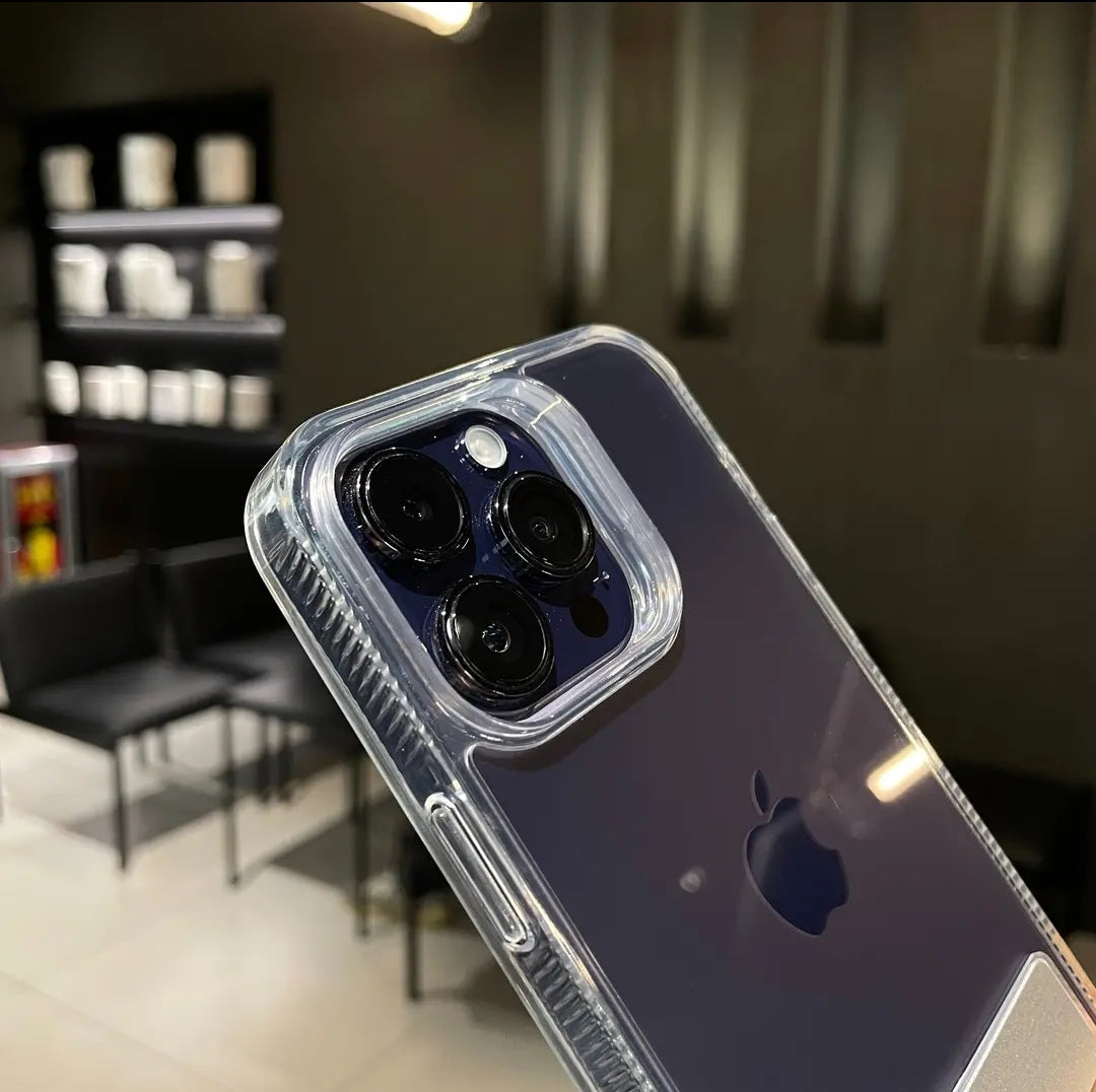 Hidden Kickstand Clear iPhone Case