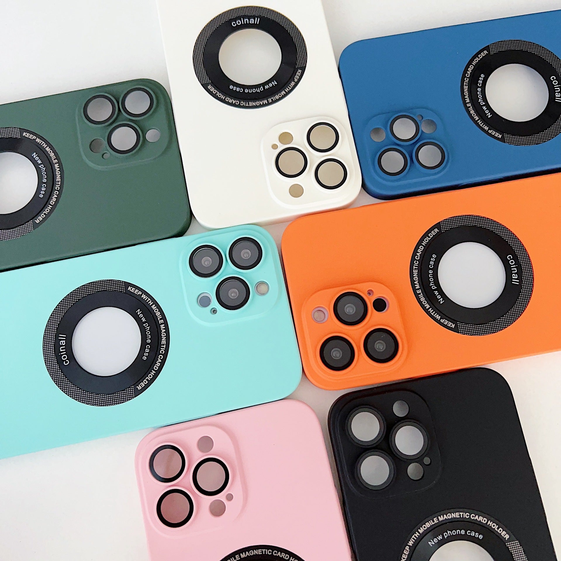 Matte Solid Color Magsafing iPhone case