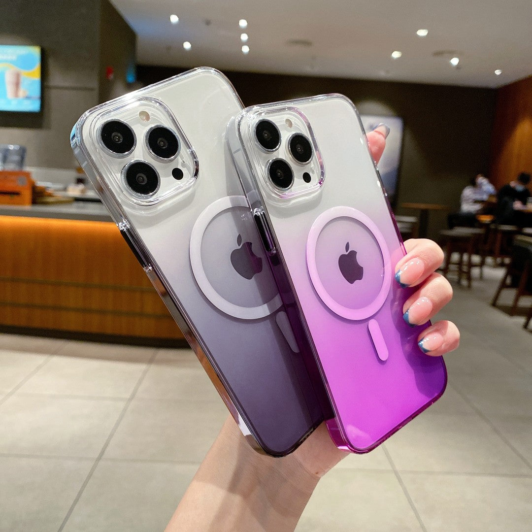 Simple Faded Color Magsafing iPhone Case