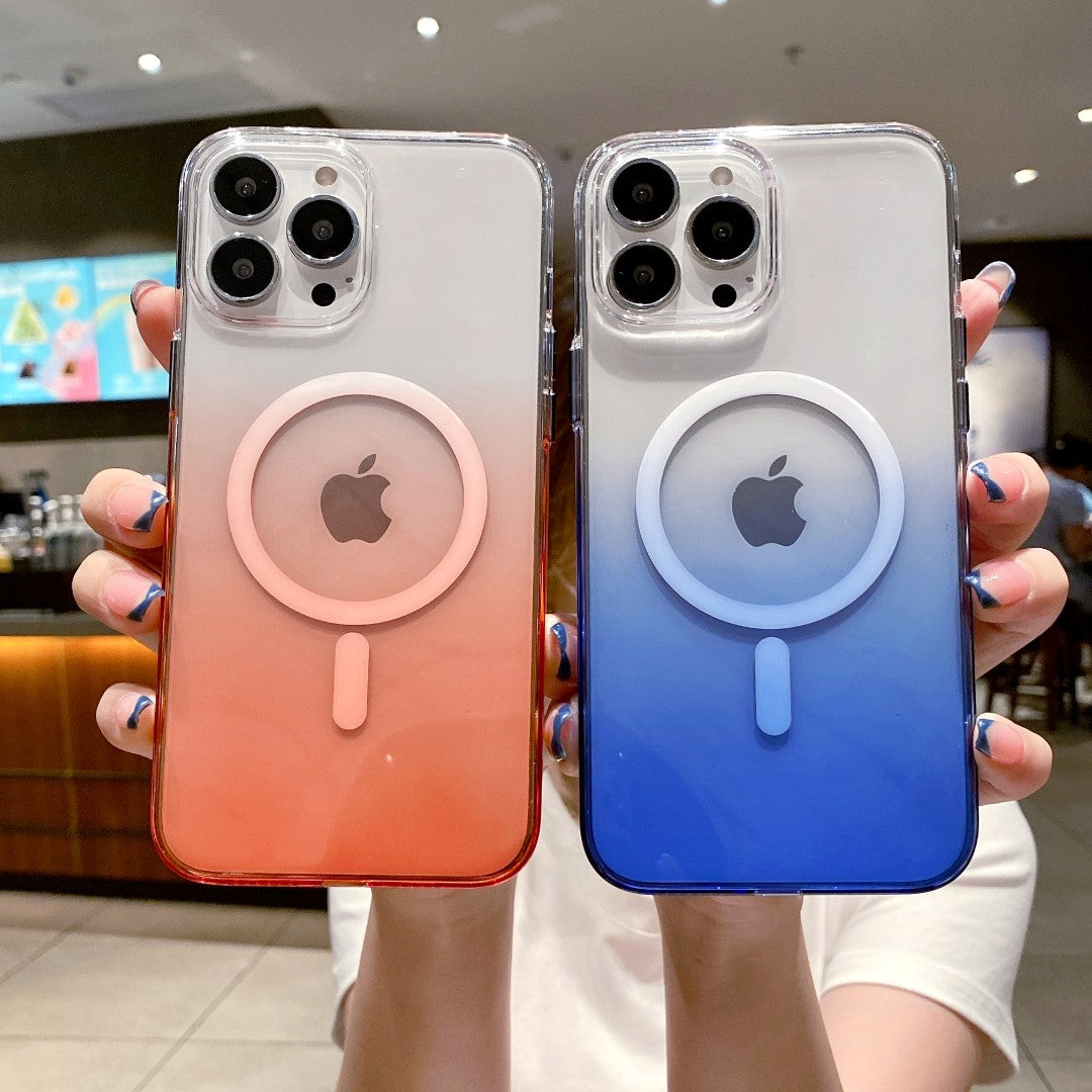 Simple Faded Color Magsafing iPhone Case