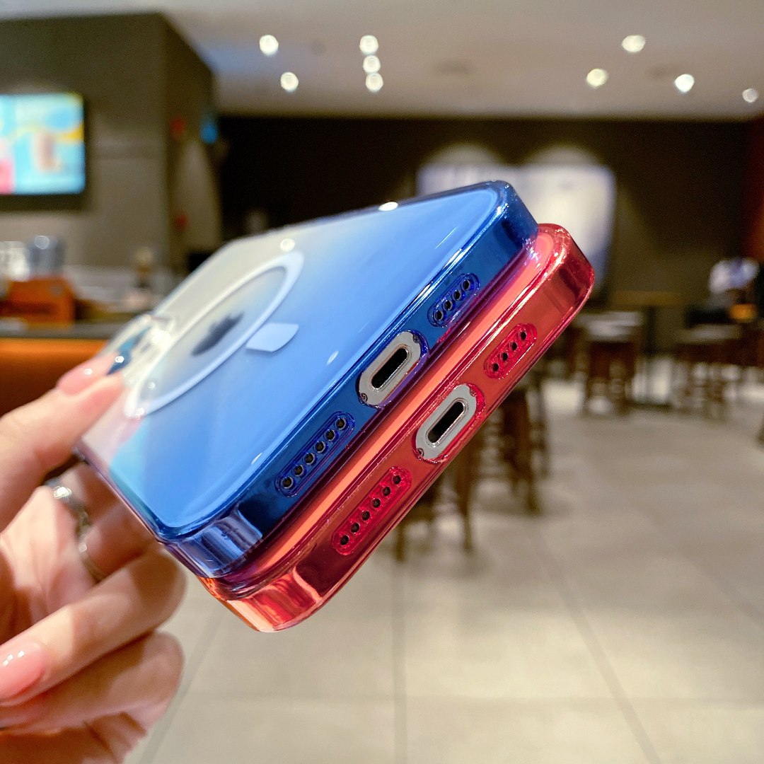 Simple Faded Color Magsafing iPhone Case
