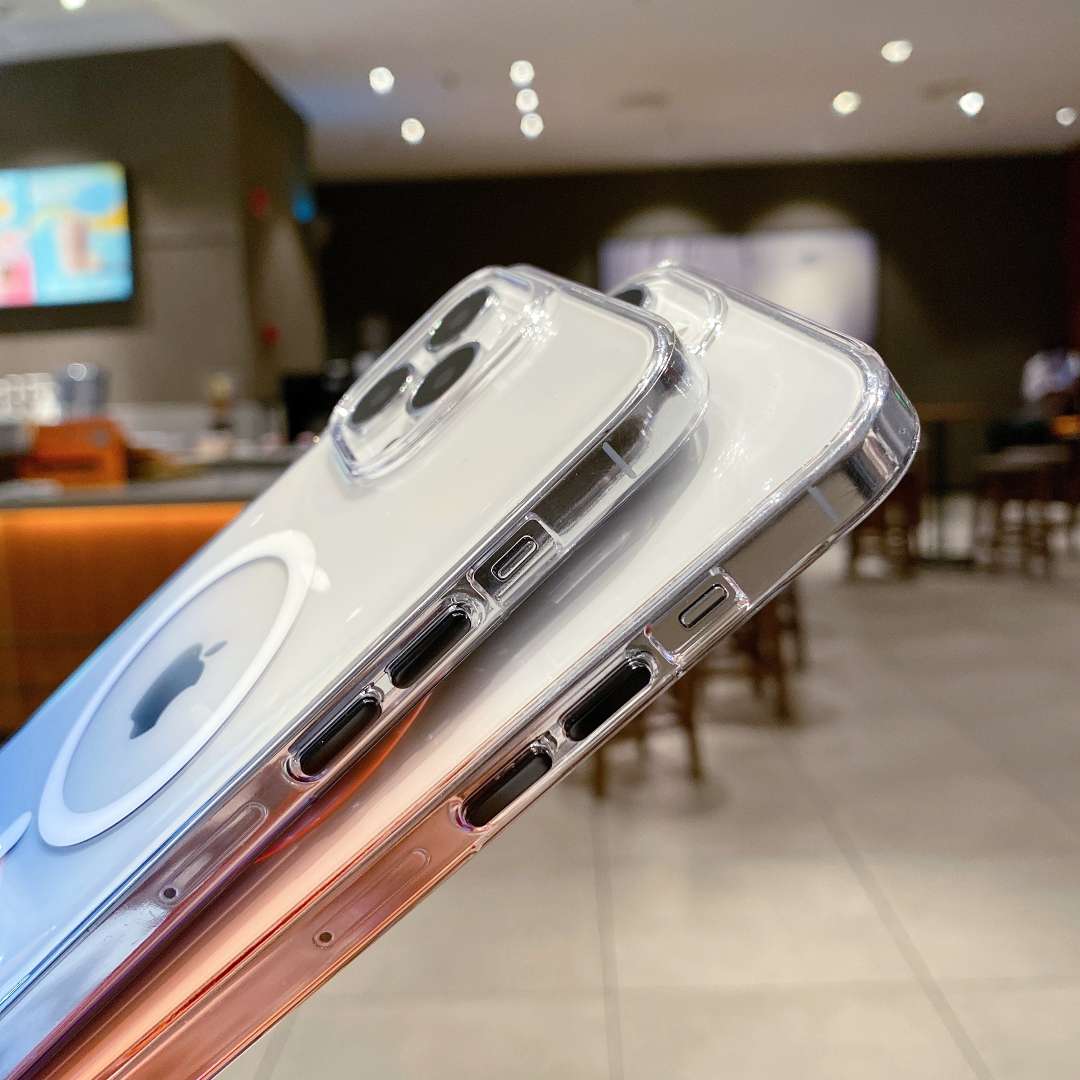 Simple Faded Color Magsafing iPhone Case