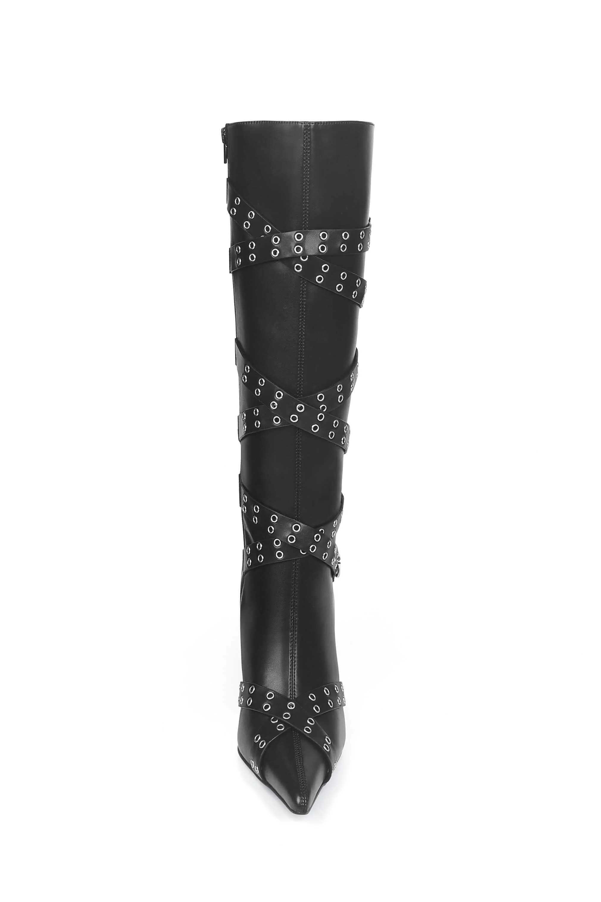 ZANETA PU BOOTS BLACK