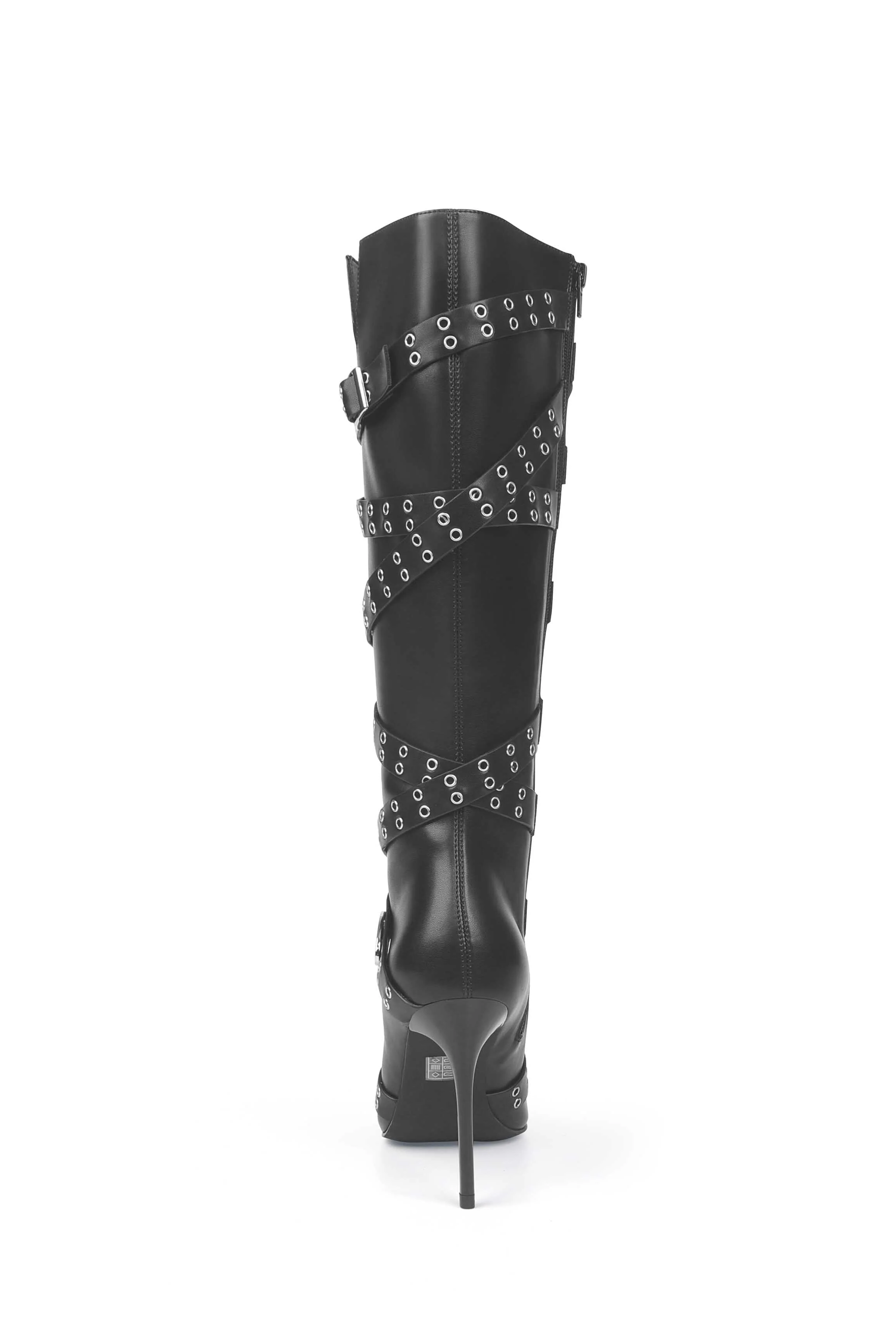 ZANETA PU BOOTS BLACK