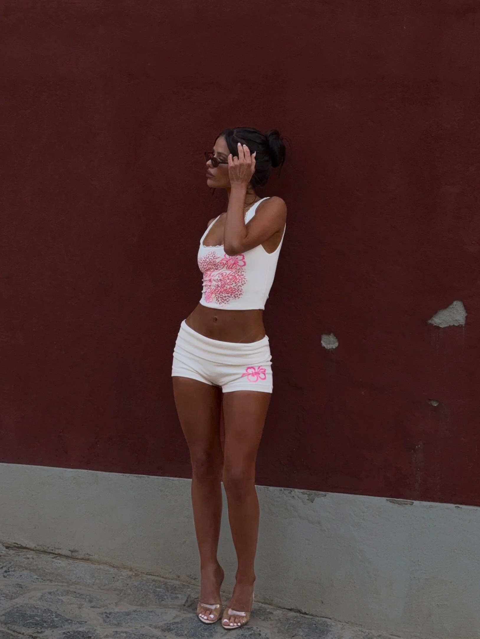 TONII TANK YELLOW/PINK