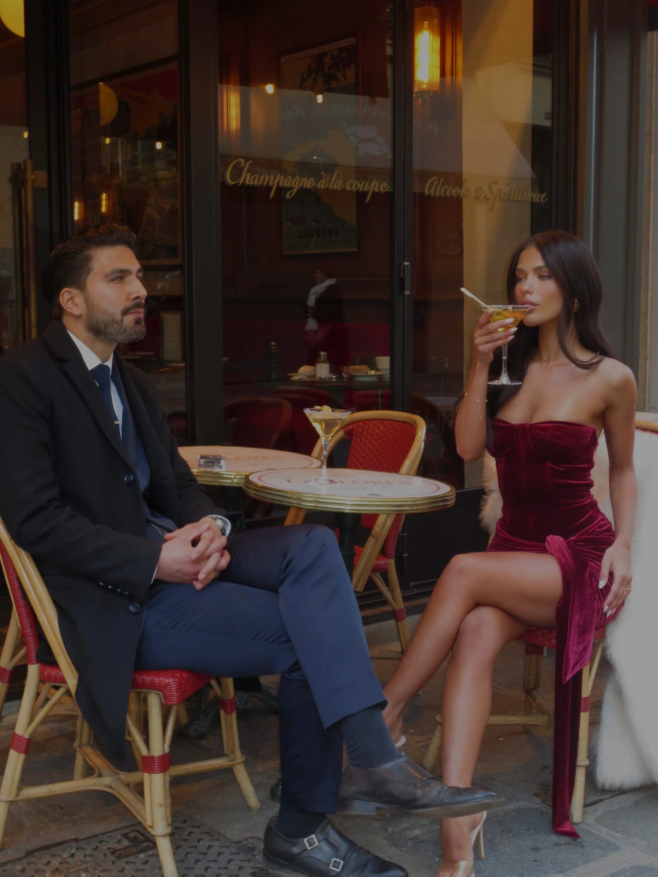 VIOLIA MINI DRESS RED