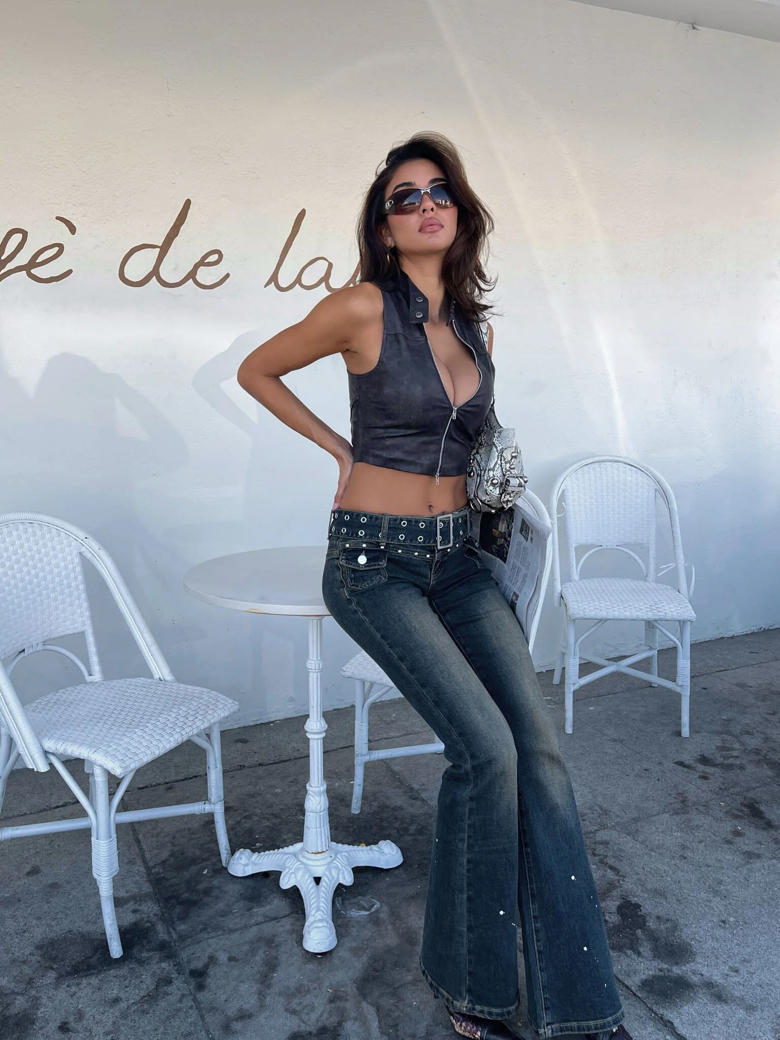 BODHI TOP WASHED BROWN