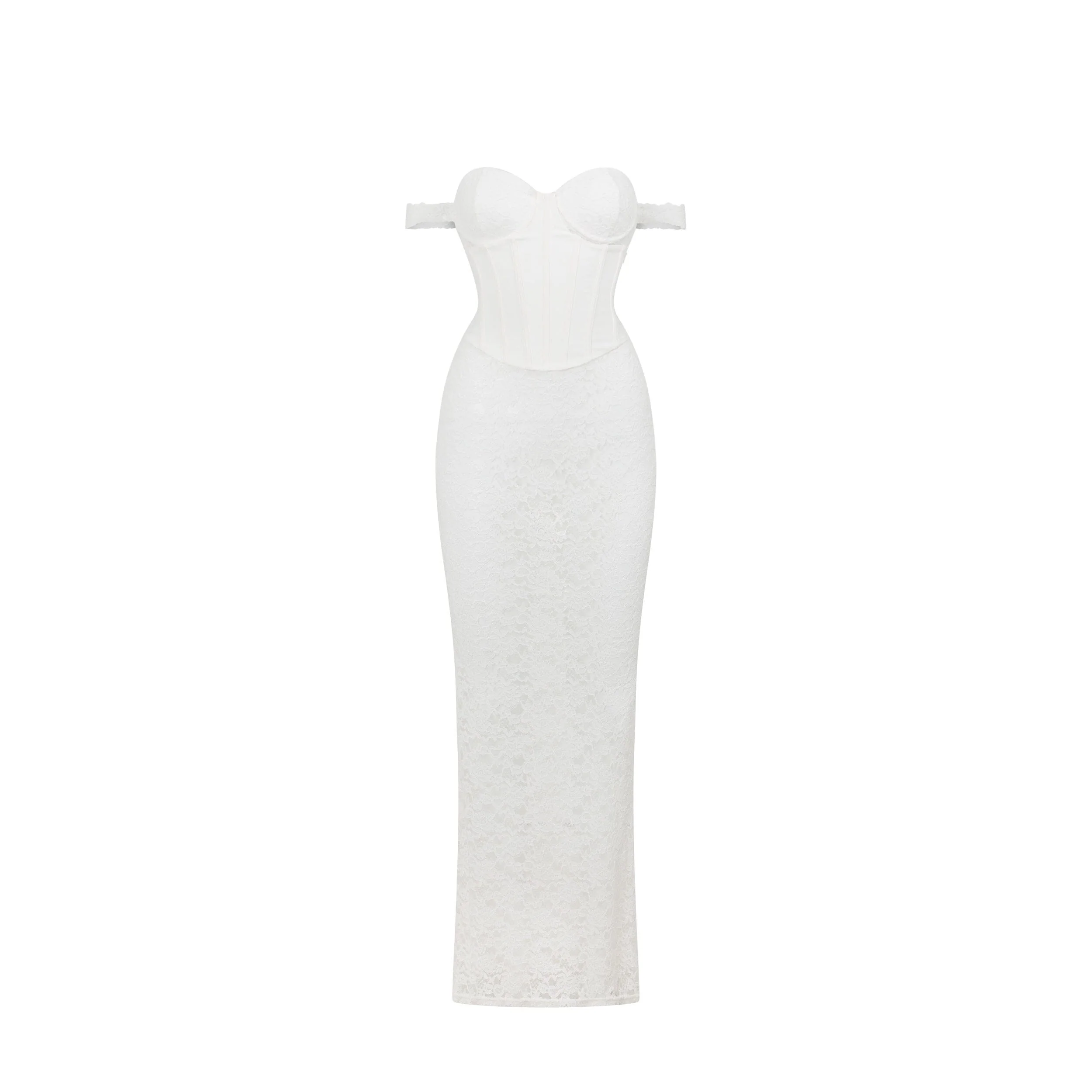 ZANA MAXI DRESS WHITE