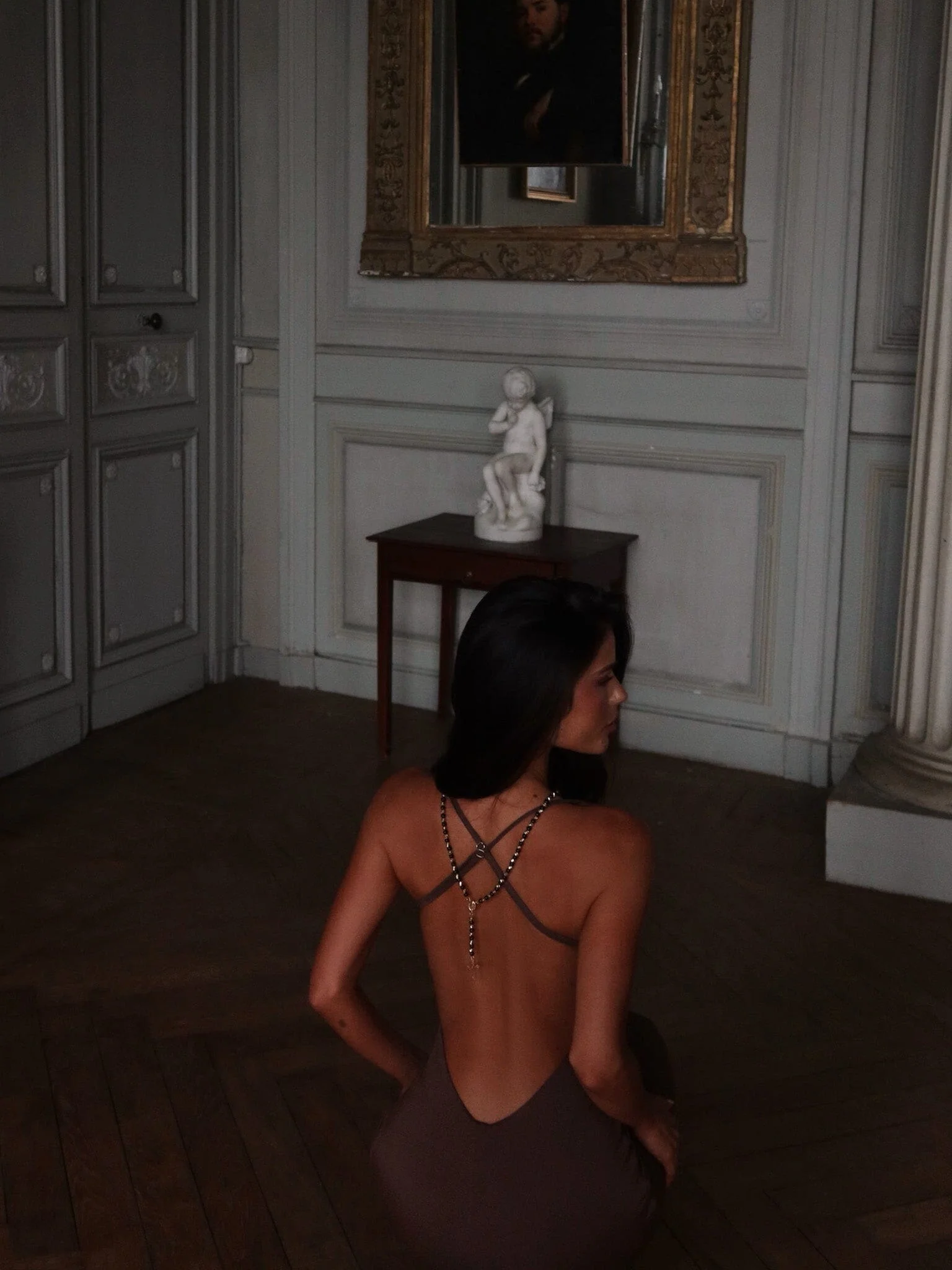 GYPSY MAXI DRESS CHOCOLATE