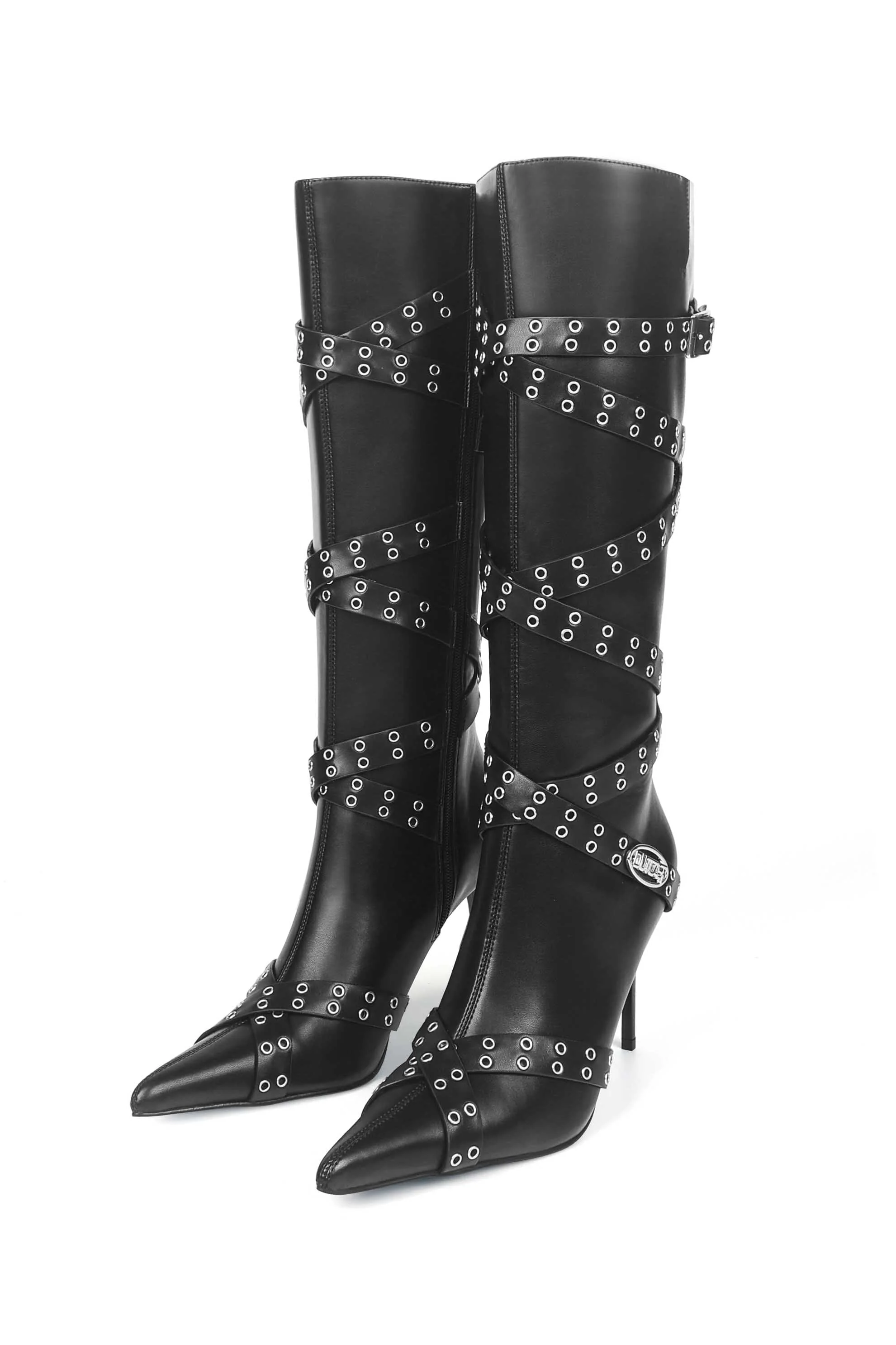 ZANETA PU BOOTS BLACK
