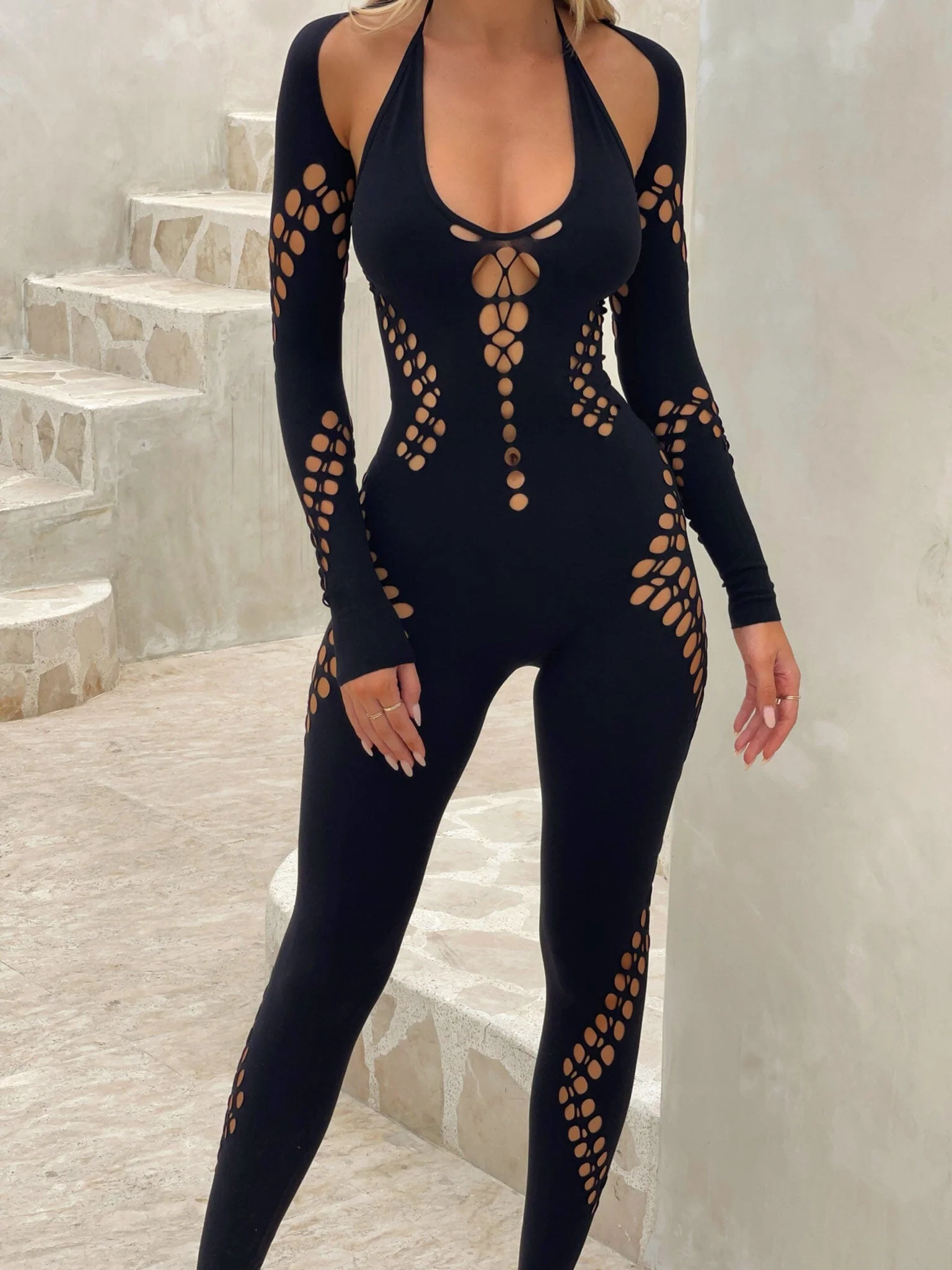 MIRABELLE JUMPSUIT BLACK