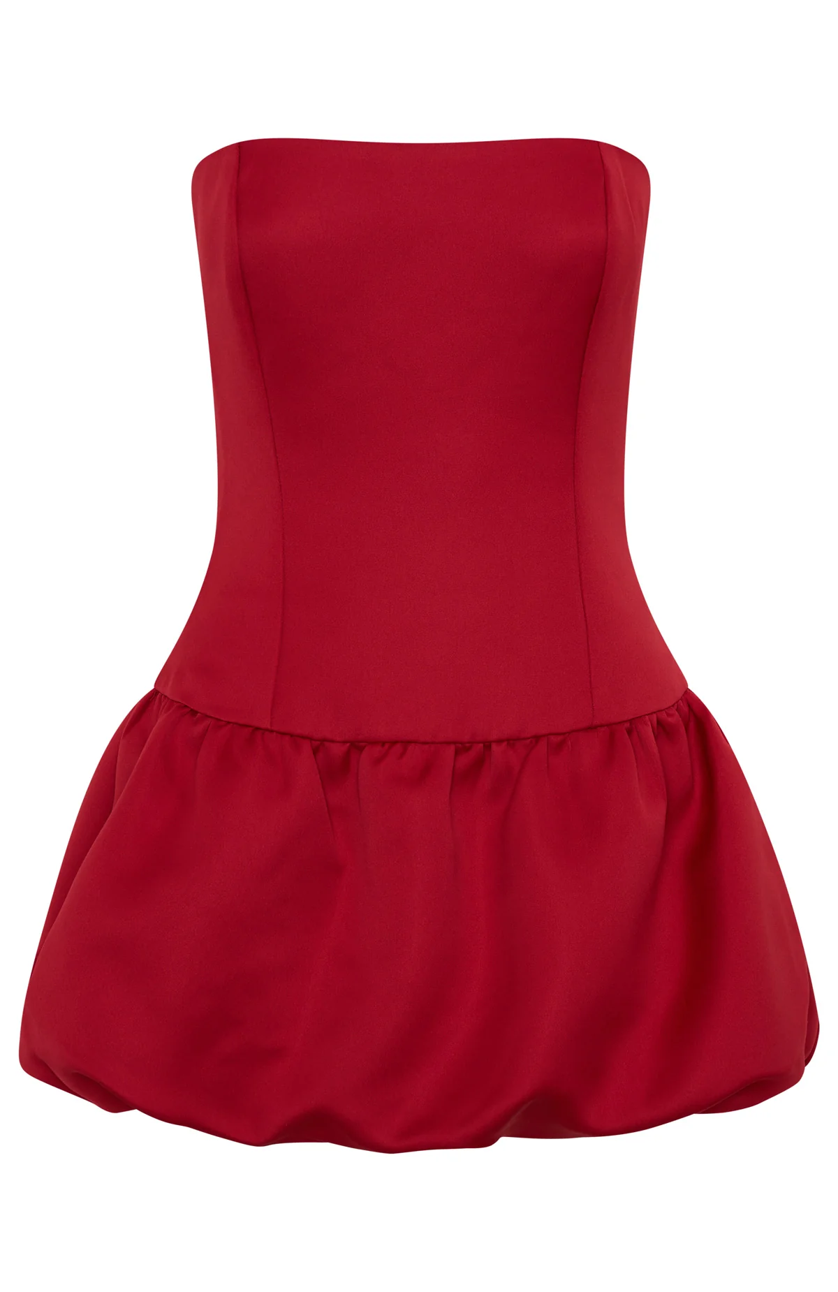 Sunshine Serenade Mini Dress Red