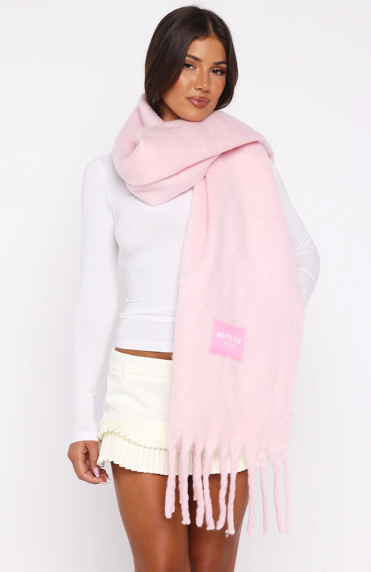 Luna Scarf Baby Pink