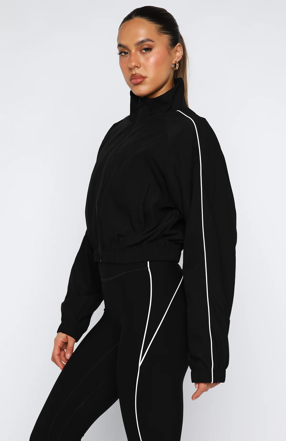 Victory Jacket Black/White