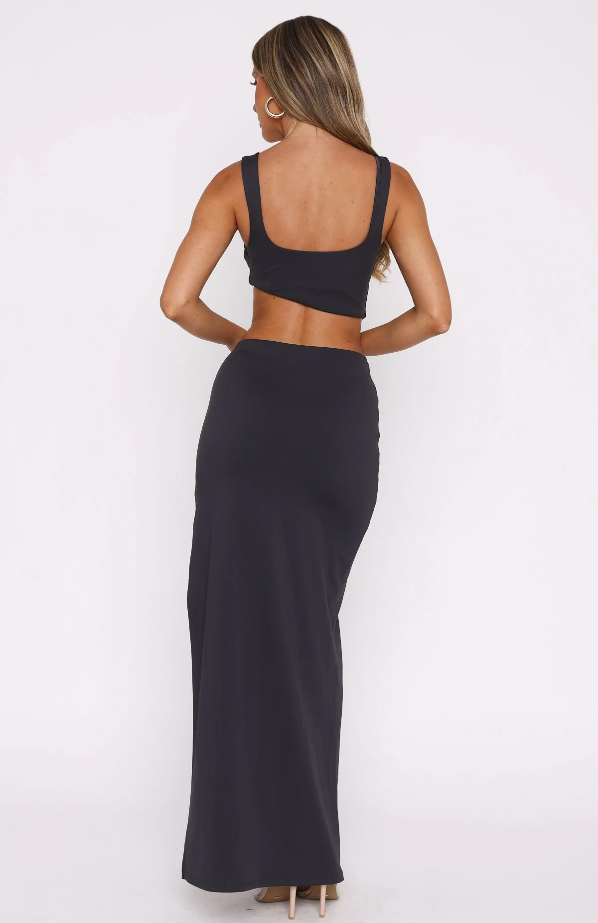 It Feels Wrong Maxi Dress Steel