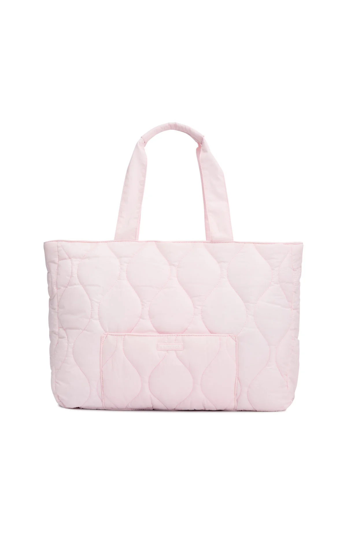 Always Moving Quilted Tote Bag Ballet Pink