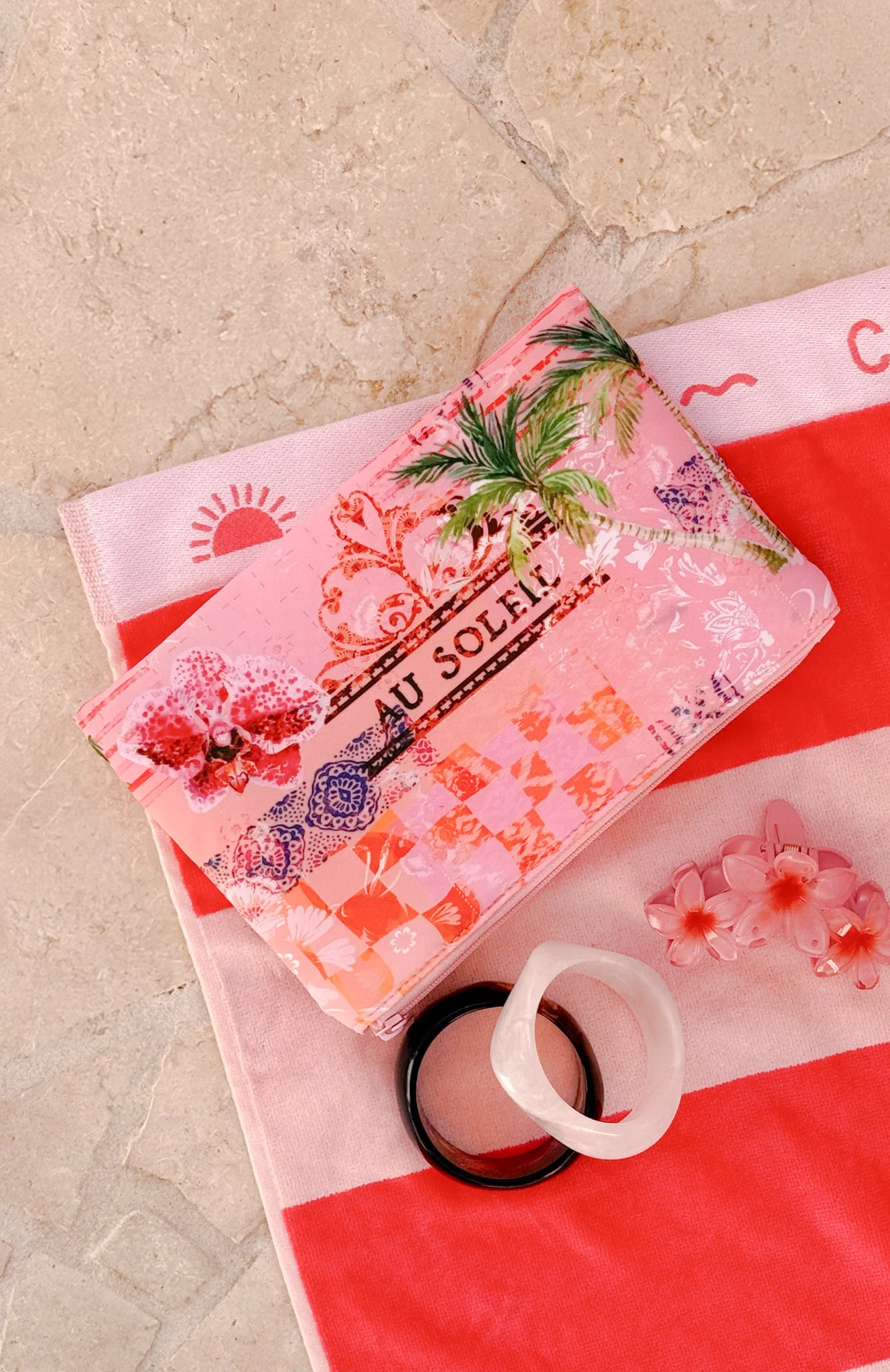 Elodie Pouch Pink Soleil