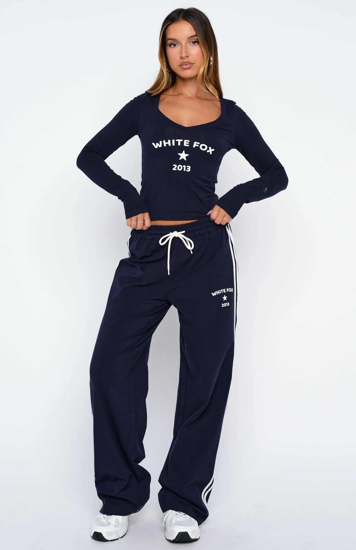 Found You Out Track Pants Navy