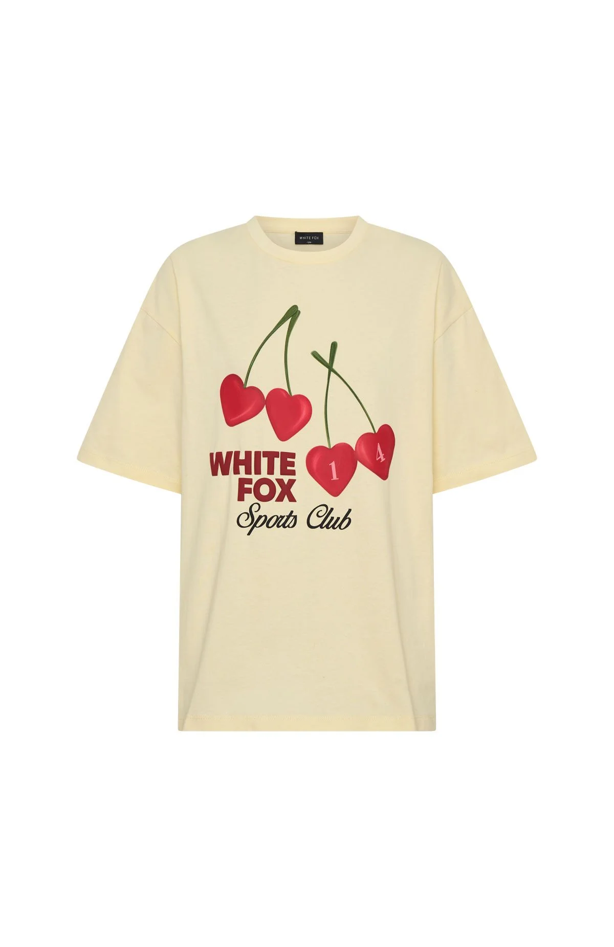Club 14 Izzy Oversized Tee Lemon