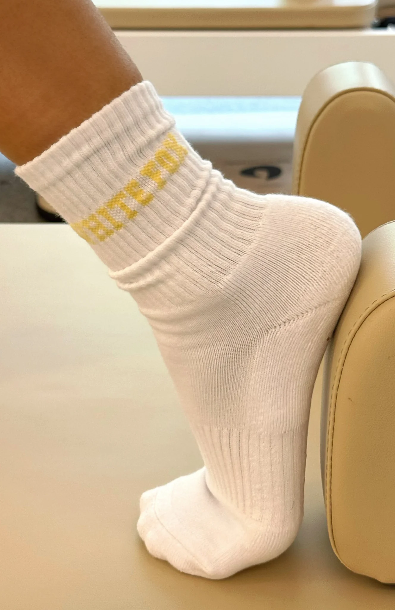 No Convincing Socks 2 Pack White/Honey/Ballet Pink