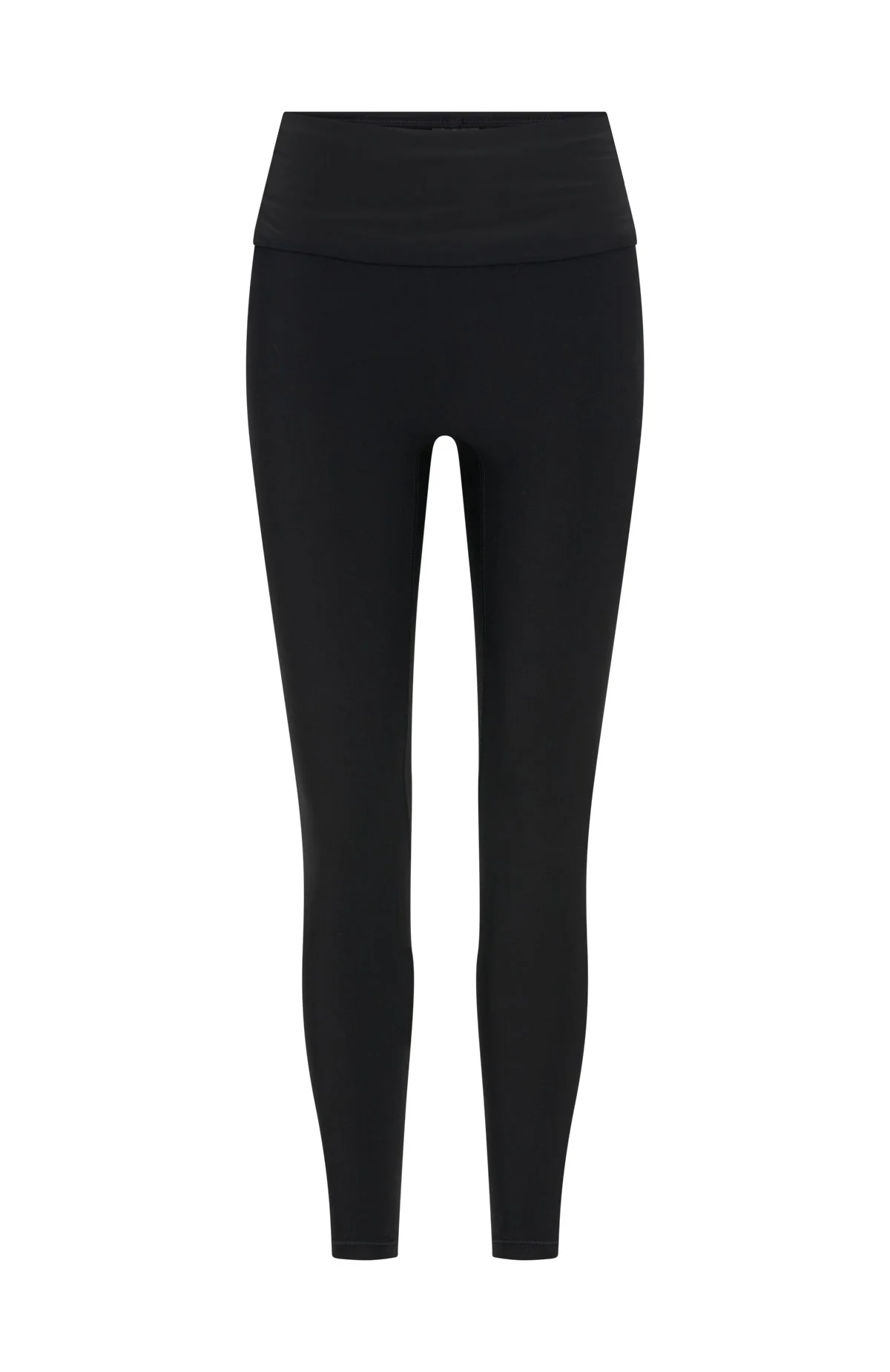 Push Me Foldover Leggings Black