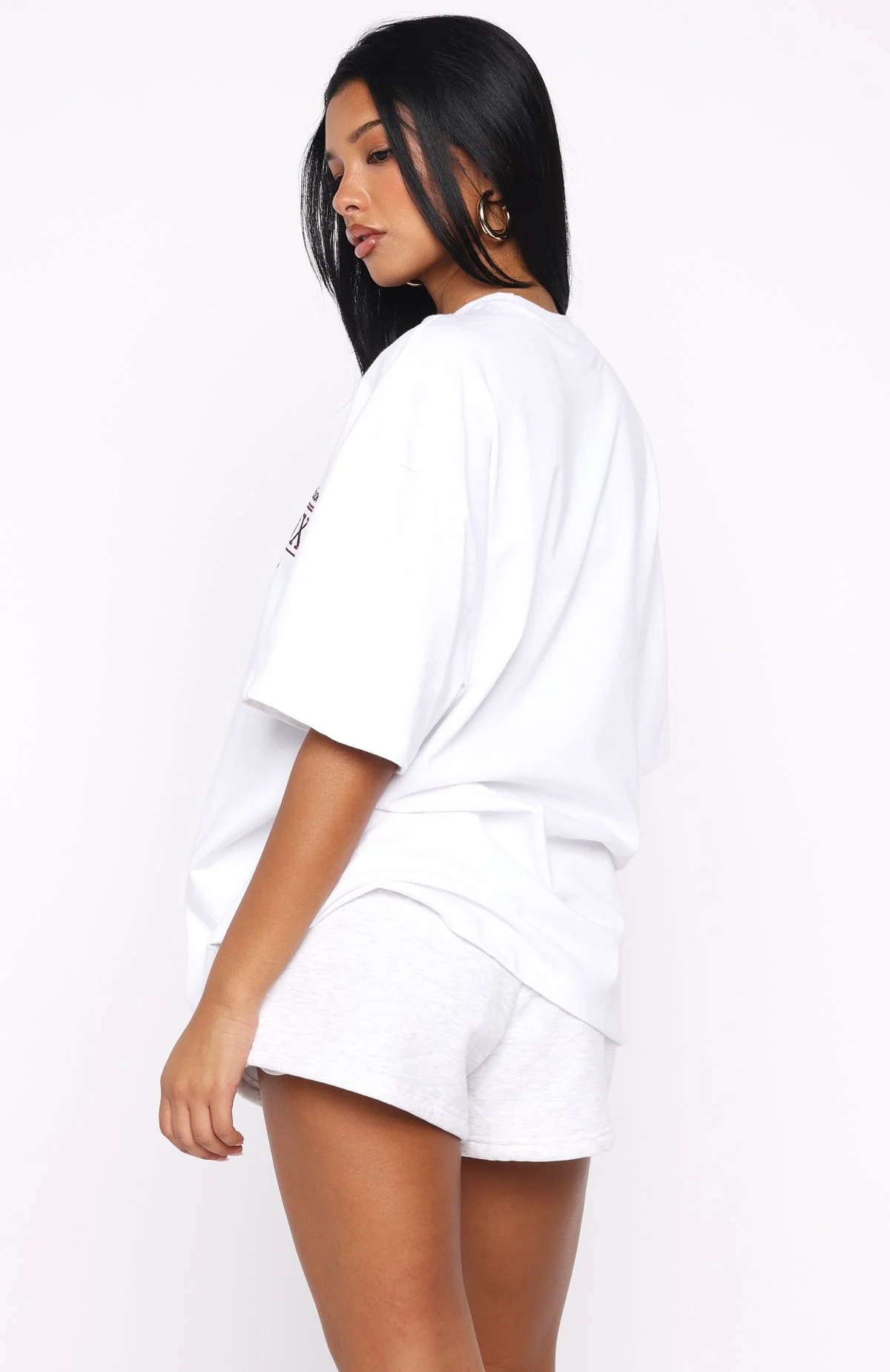 Standing My Ground Lounge Shorts Grey Marle